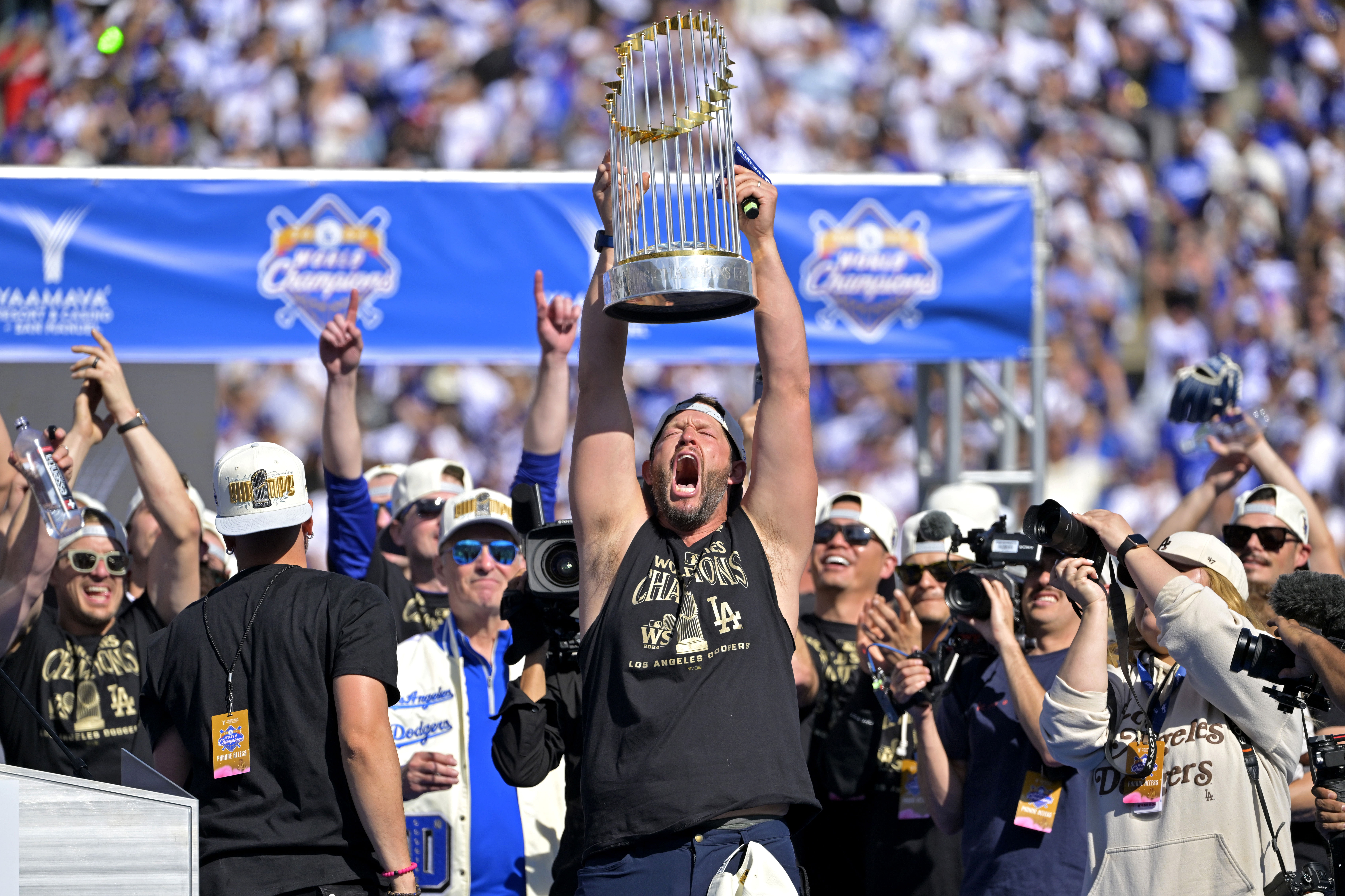 MLB: Los Angeles Dodgers-Championship Celebration - Source: Imagn