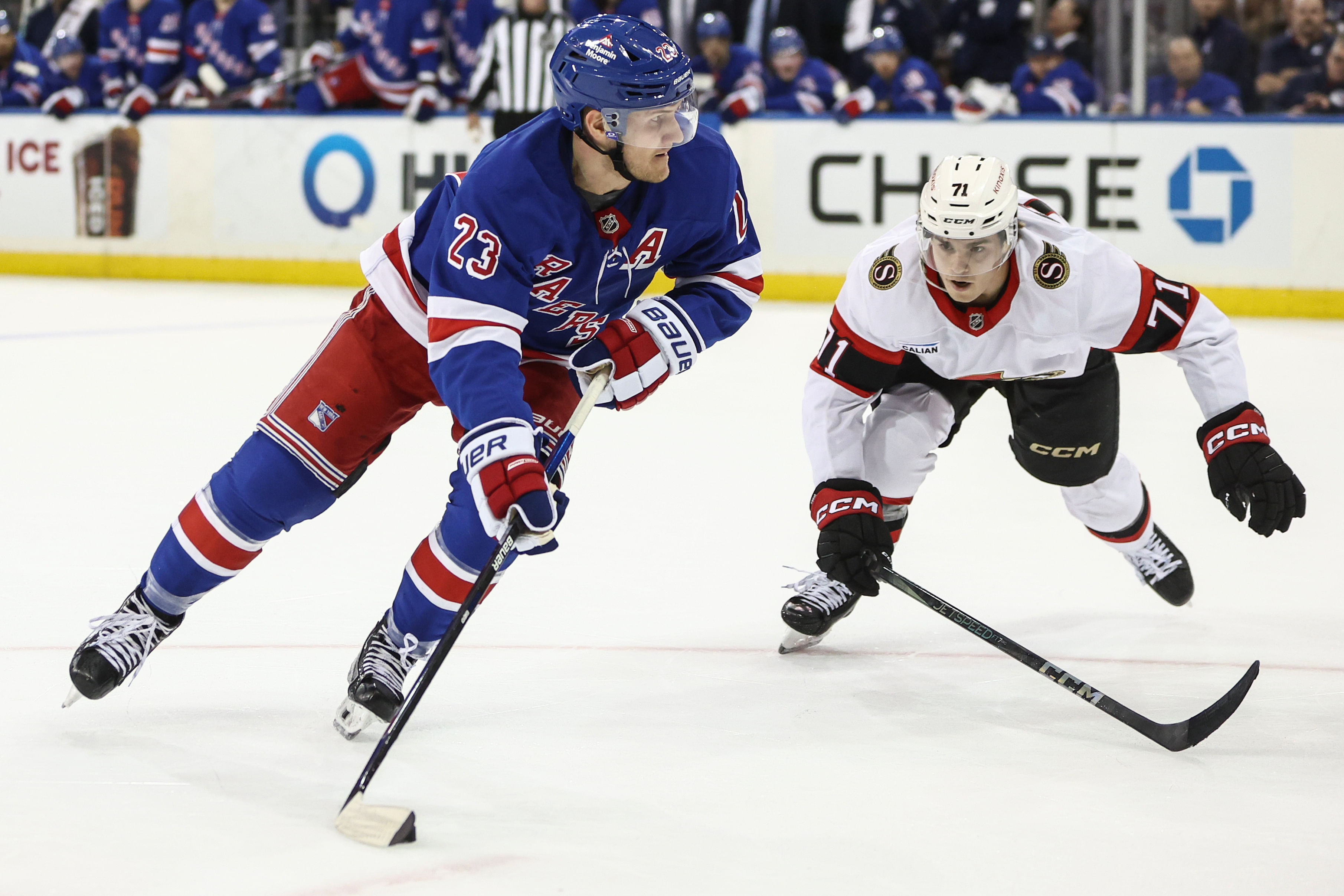 NHL: Ottawa Senators at New York Rangers - Source: Imagn