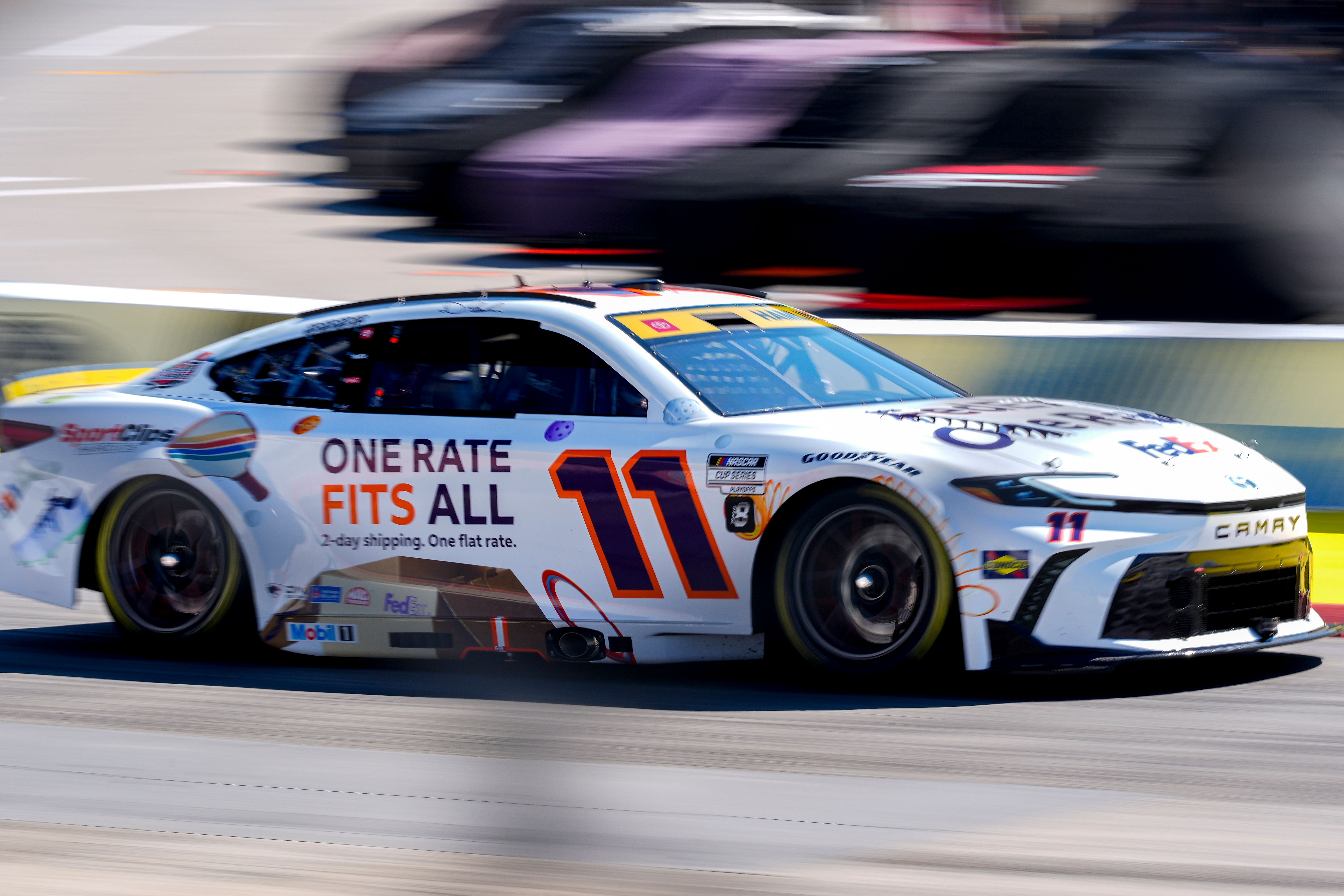 The No. 11 car in the practice session at Martinsville Speedway - Source: Imagn