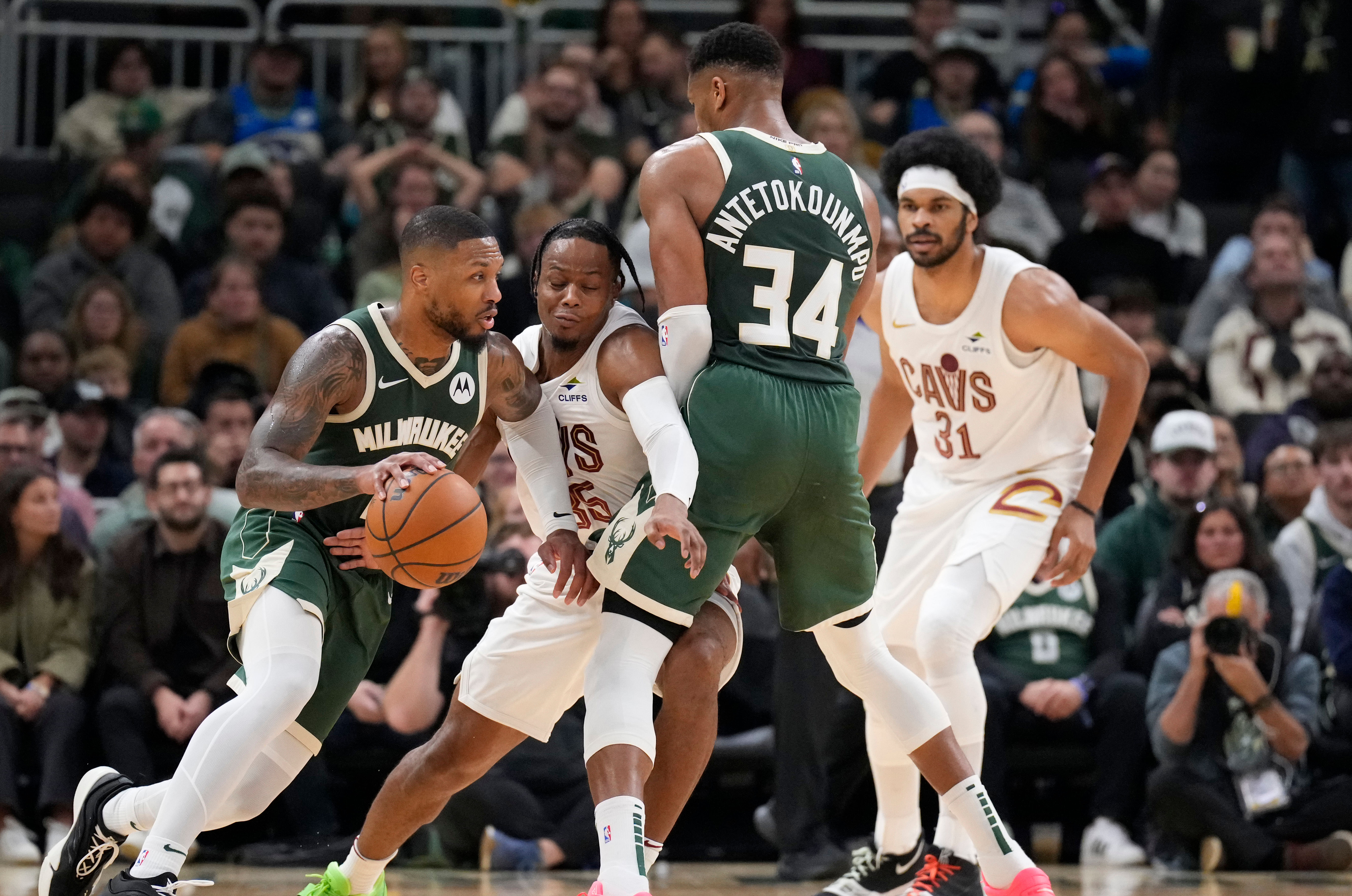 NBA: Cleveland Cavaliers at Milwaukee Bucks - Source: Imagn