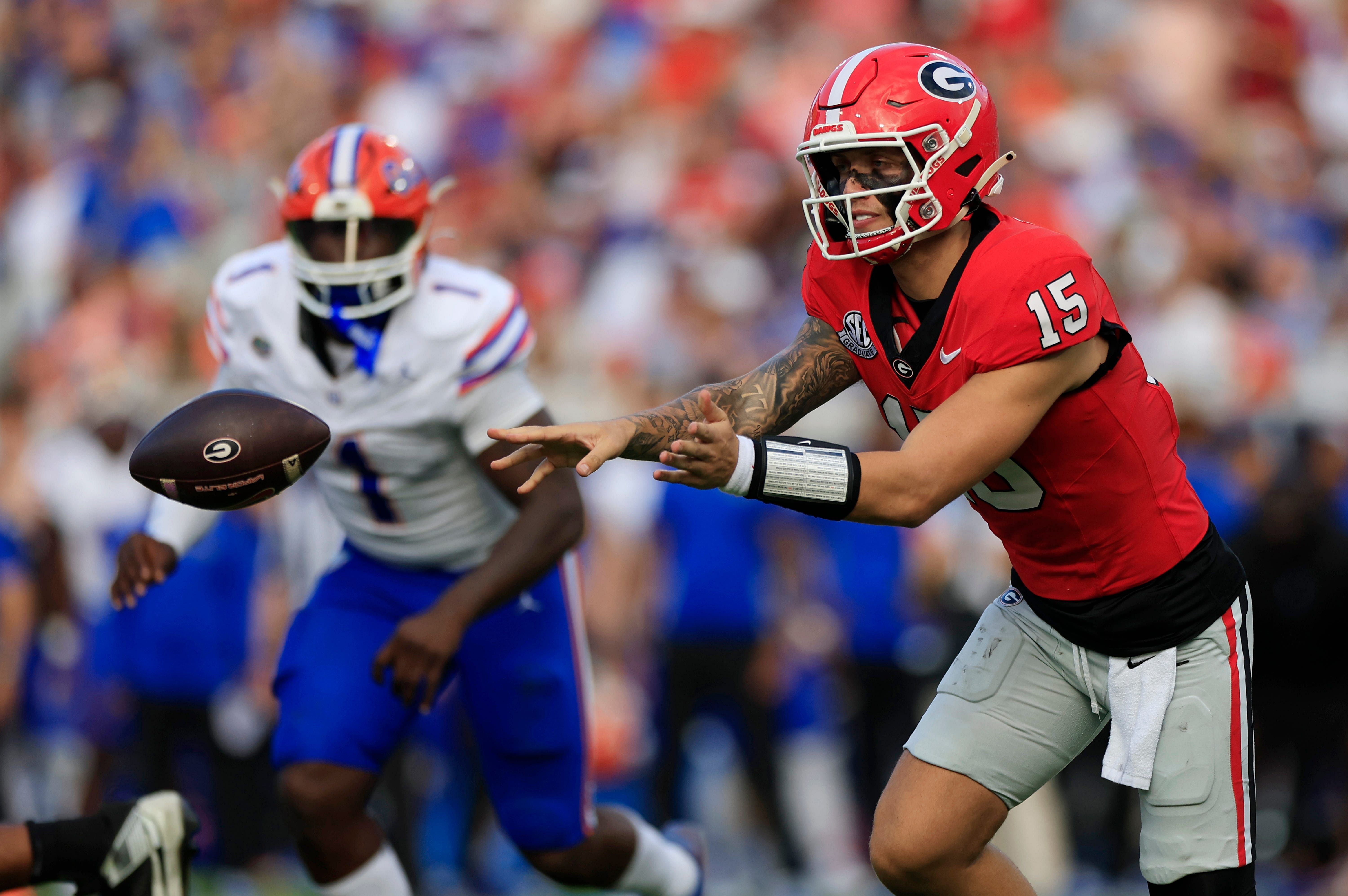 Georgia Bulldogs quarterback Carson Beck (Credits: IMAGN)