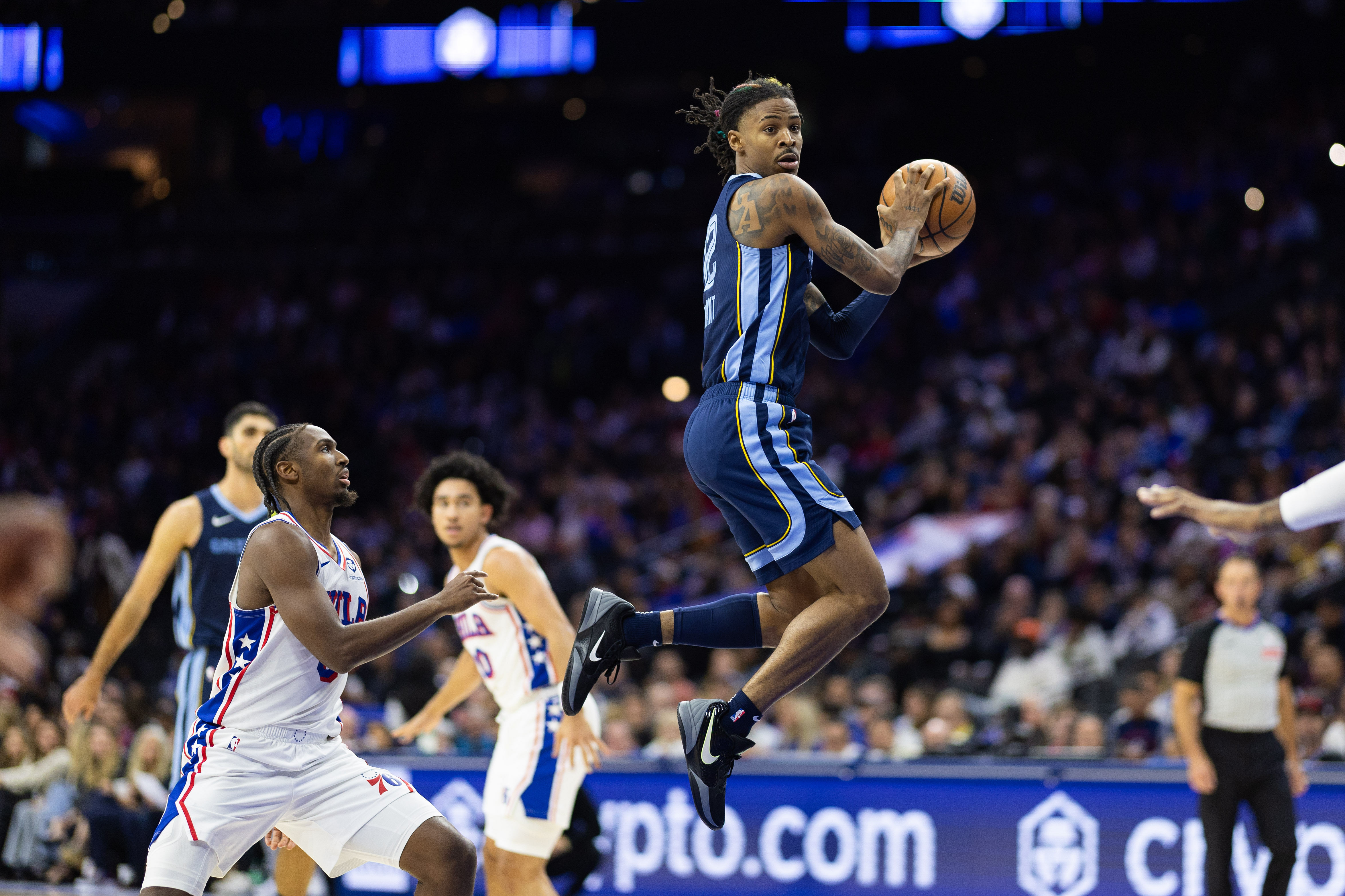 Ja Morant out for Philadelphia 76ers vs Memphis Grizzlies - Image Source: Imagn