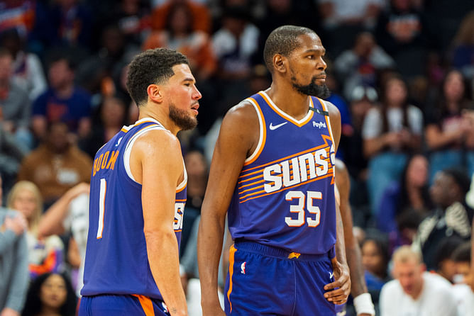 “They’re MFers to deal with too”- Kevin Durant hails Suns guard trio’s impact on his game