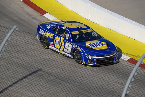 Chase Elliott drives the No. 9 Chevrolet Camaro for Hendrick Motorsports - Source: Imagn