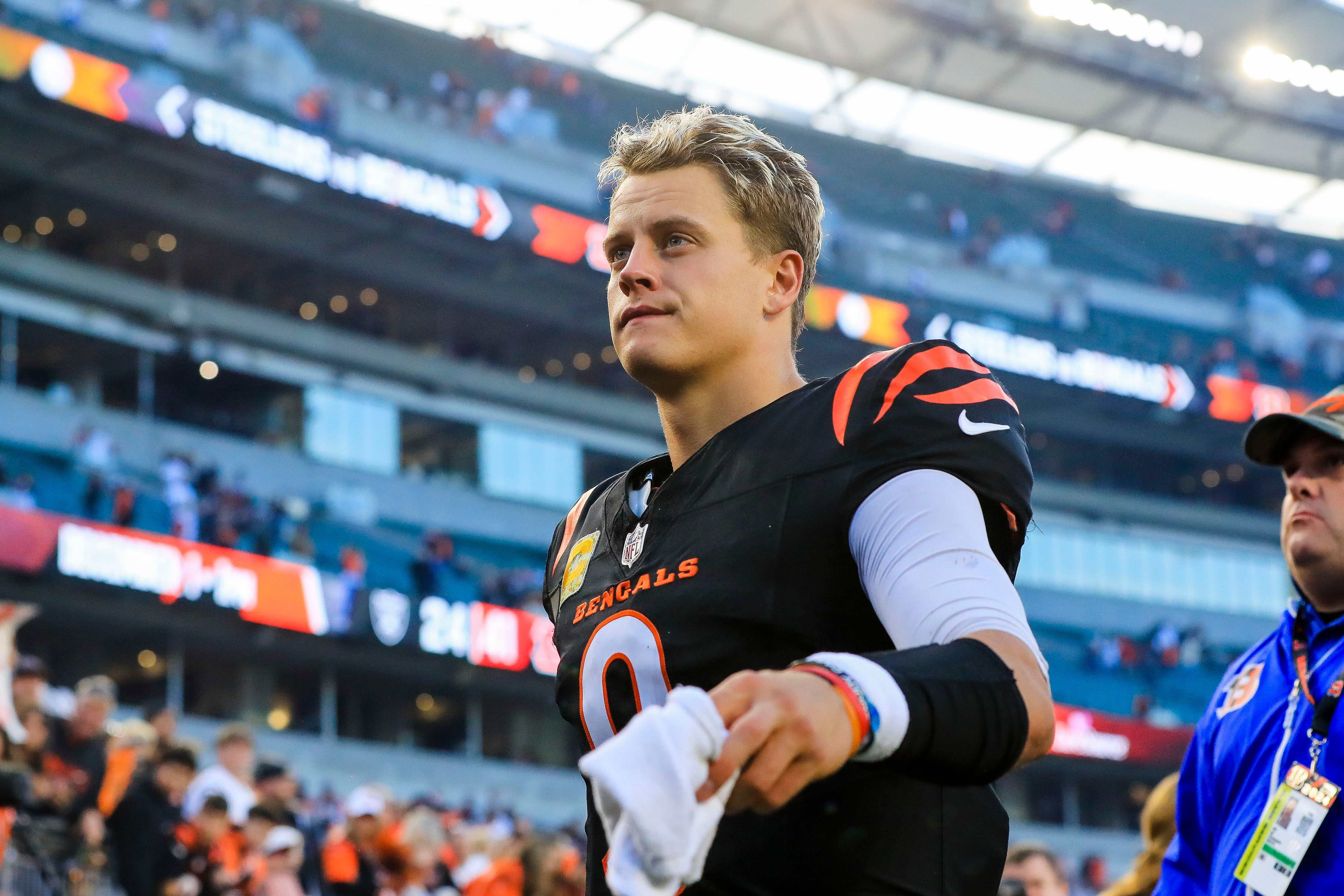 Joe Burrow at Las Vegas Raiders at Cincinnati Bengals - Source: Imagn