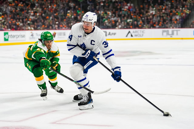 NHL: Toronto Maple Leafs at Minnesota Wild - Source: Imagn