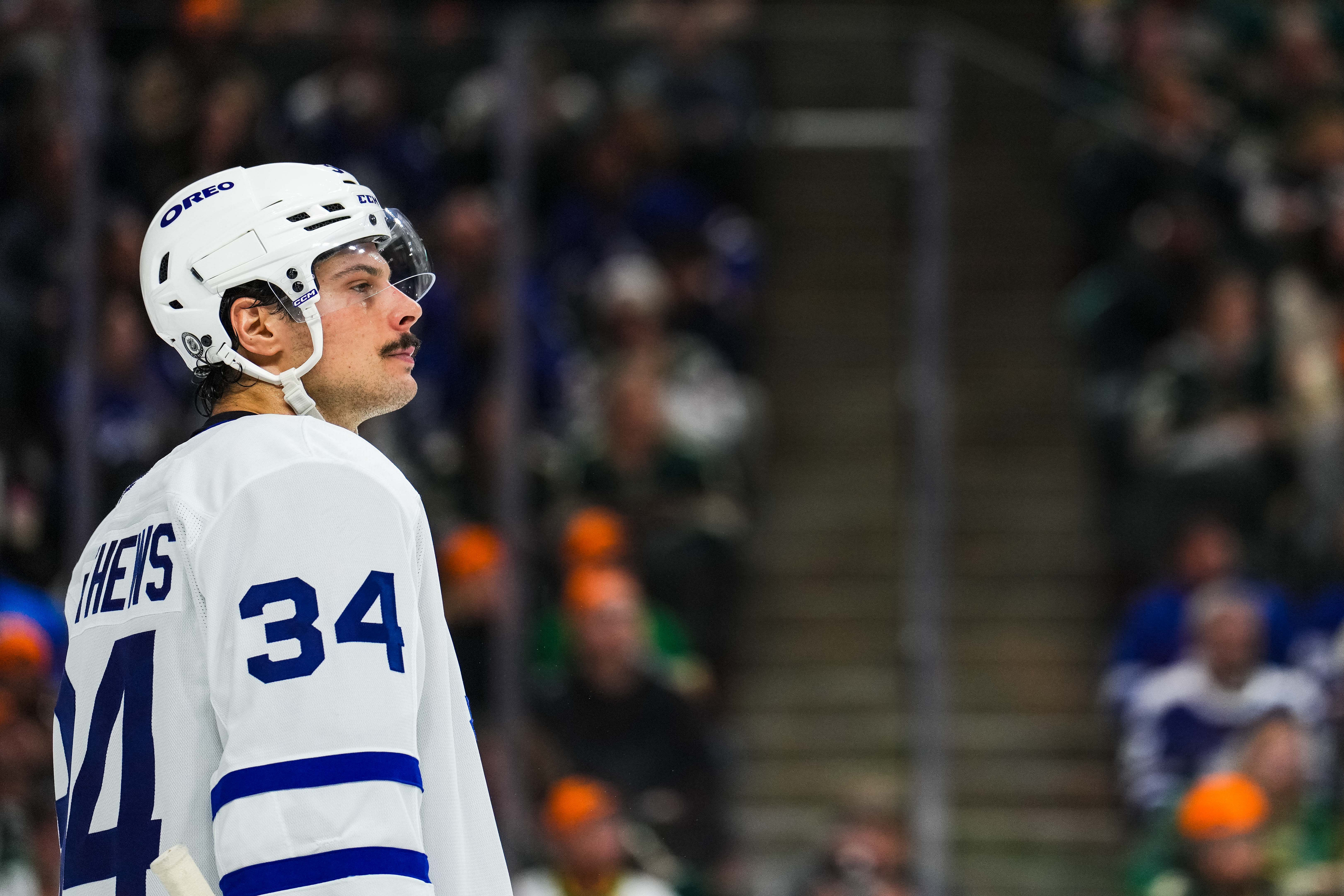 Auston Matthews will miss tonight&#039;s game (Imagn)