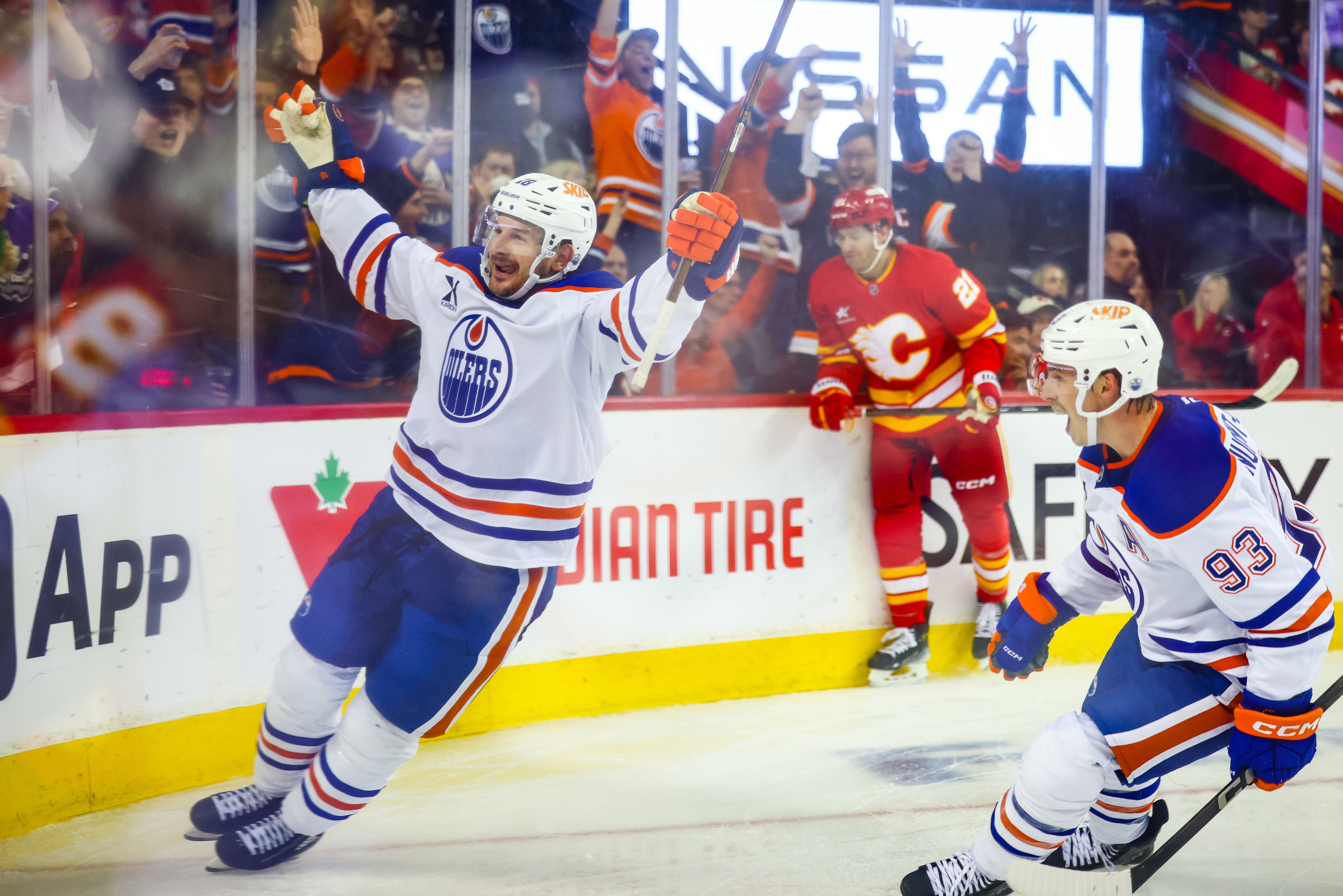 NHL: Edmonton Oilers at Calgary Flames - Source: Imagn