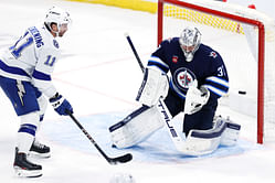 Ryan Whitney drops snarky comment as Connor Hellebuyck's dad Chuck vents frustration over controversial goalie interference call