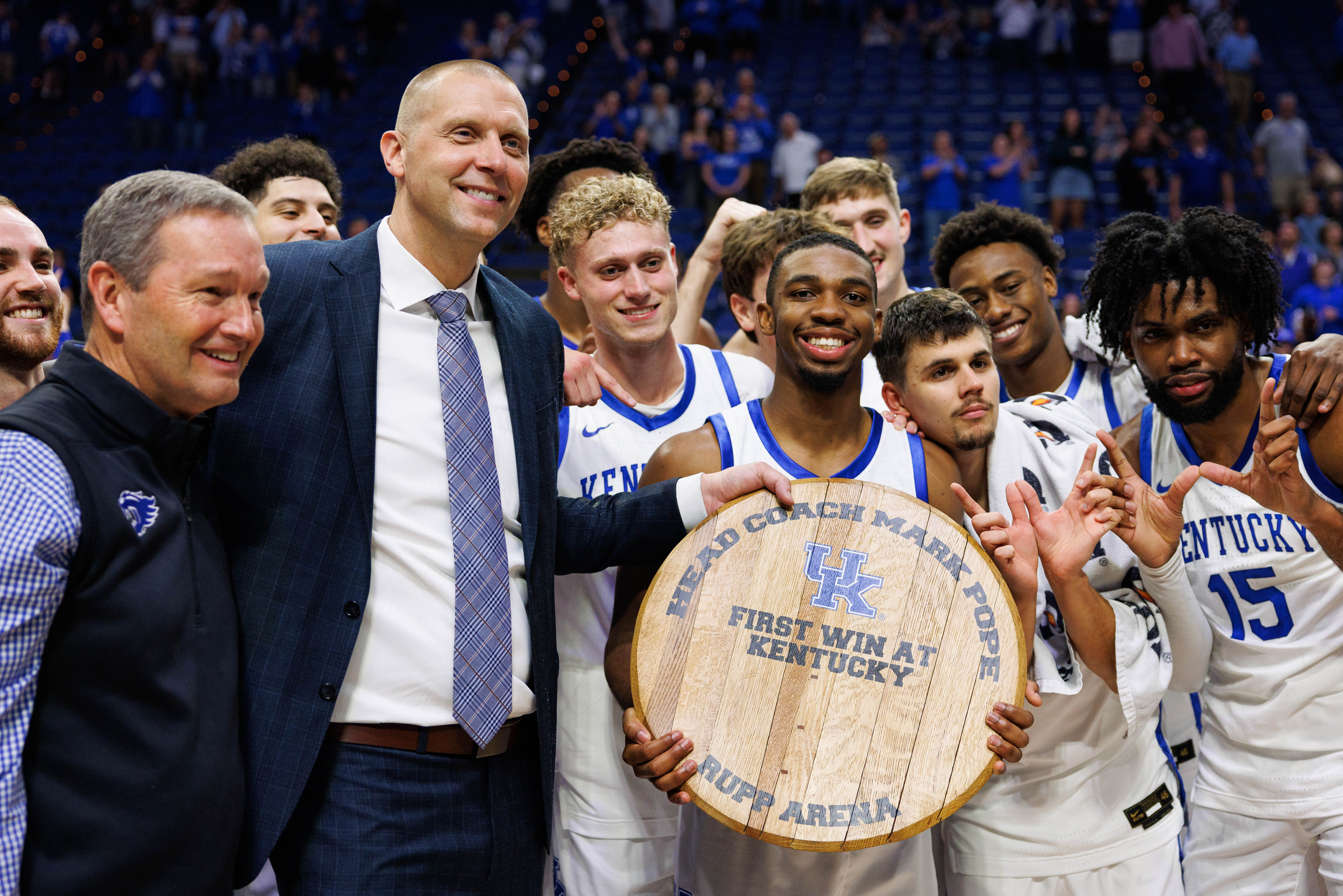 Mark Pope enjoyed a dream start to his debut season as Kentucky&#039;s head coach.