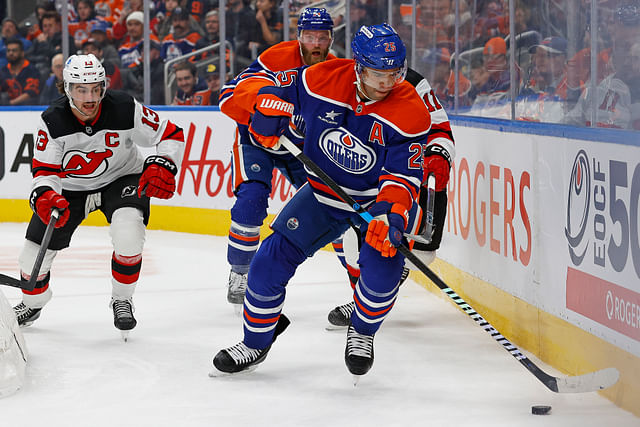 NHL: New Jersey Devils at Edmonton Oilers - Source: Imagn