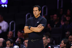 Heat coach Erik Spoelstra non-committal about starting lineup overhaul featuring former NBA champion: Report