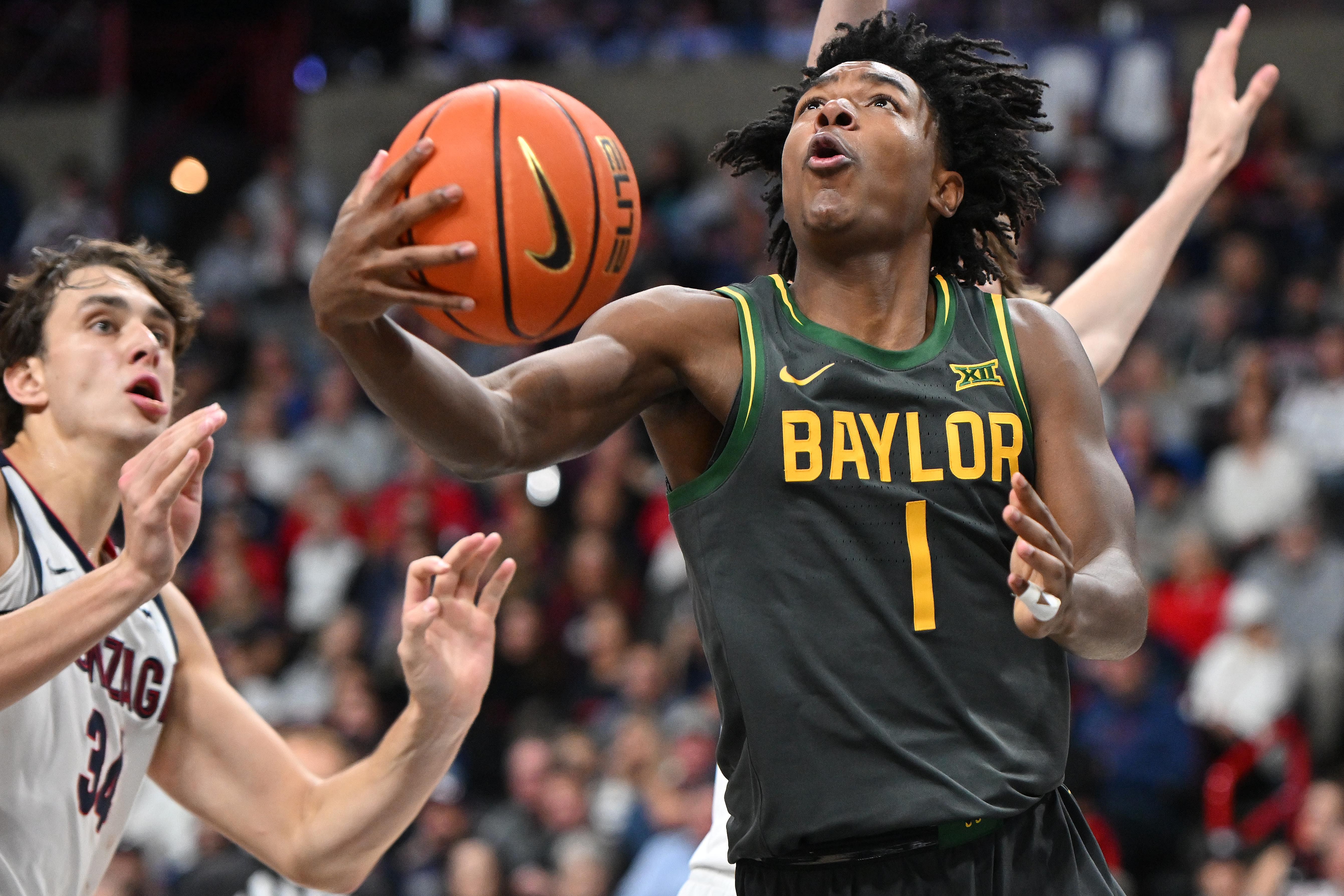 Robert Wright III impressed in his first game for Baylor, scoring 12 points (Image Source: IMAGN)