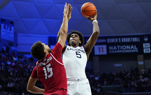 Tarris Reed Jr finished with 11 points for his second-straight, double-figure outing for UConn (Image Source: IMAGN)