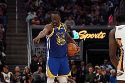 "Betting on the game?"- Draymond Green questions Auburn forward's dejected reaction to teammate's shooting spree