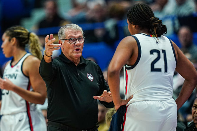 "She doesn't know what she's doing sometimes": Geno Auriemma shuns Maya Moore comparison with 18yo UConn star