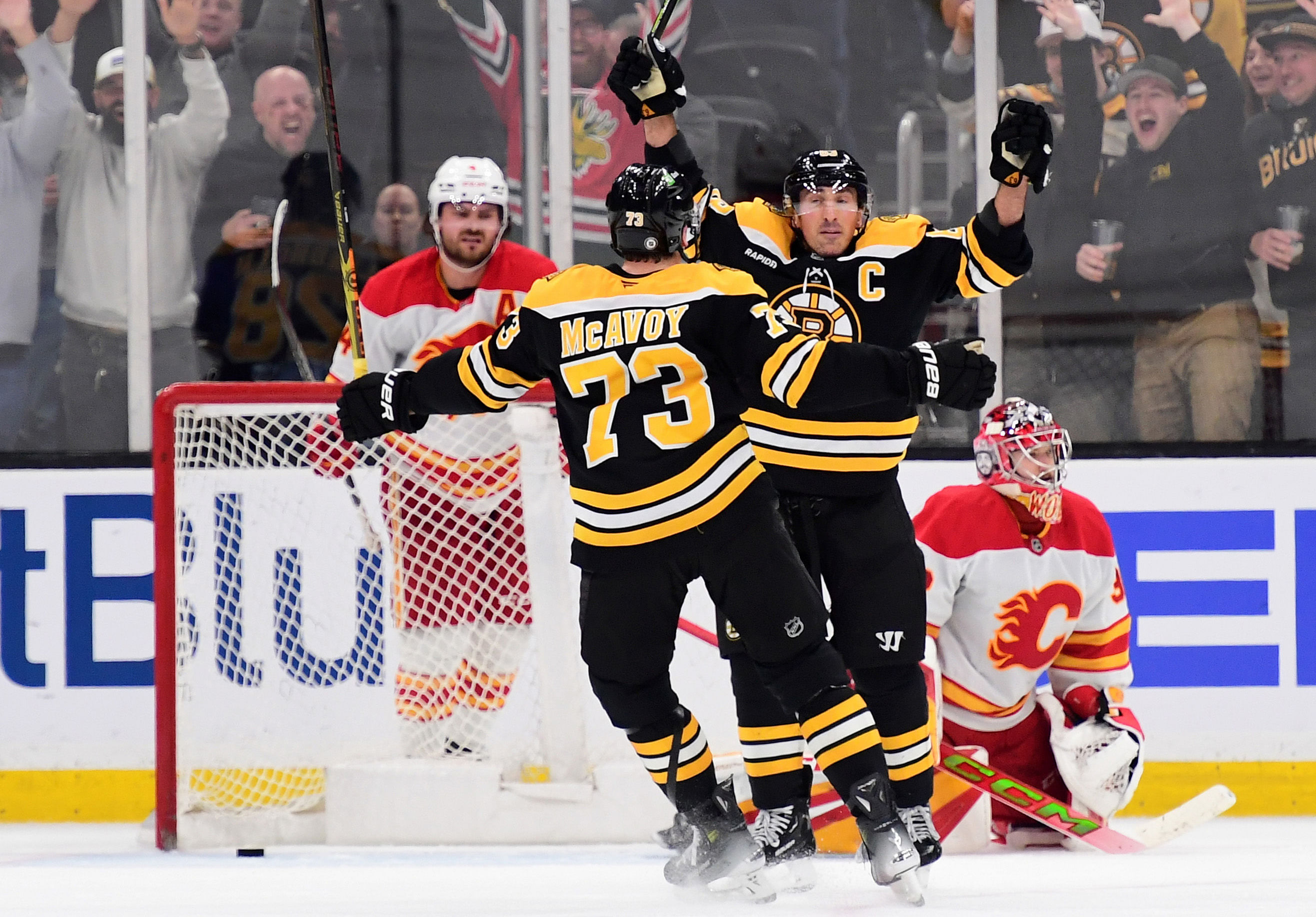 NHL: Calgary Flames at Boston Bruins - Source: Imagn