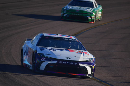 NASCAR Cup Series driver Erik Jones (43) during practice for the NASCAR Championship race at Phoenix Raceway. - Source: Imagn