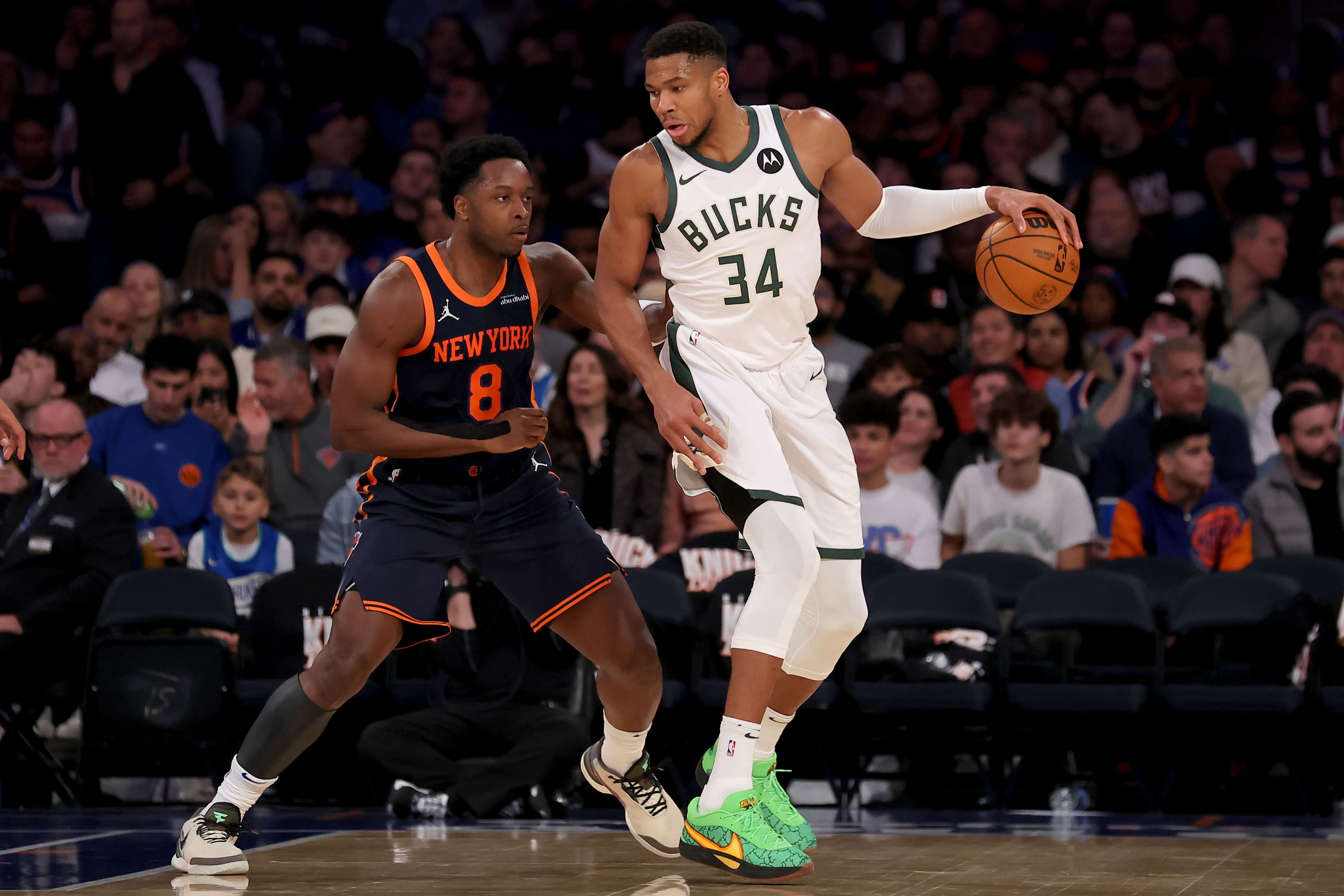 NBA: Milwaukee Bucks at New York Knicks - Source: Imagn