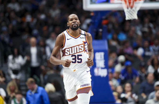 "You can’t keep lyin like this" - Kevin Durant claps back at fan's LeBron James reference to call out betting on KD's parlay