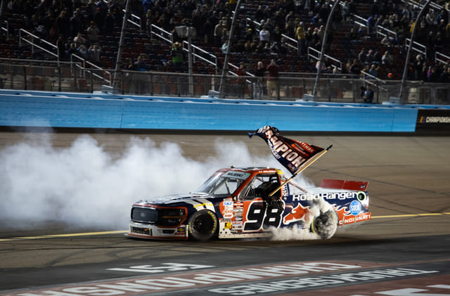 Who won the NASCAR Truck Race today? Full results from 2024