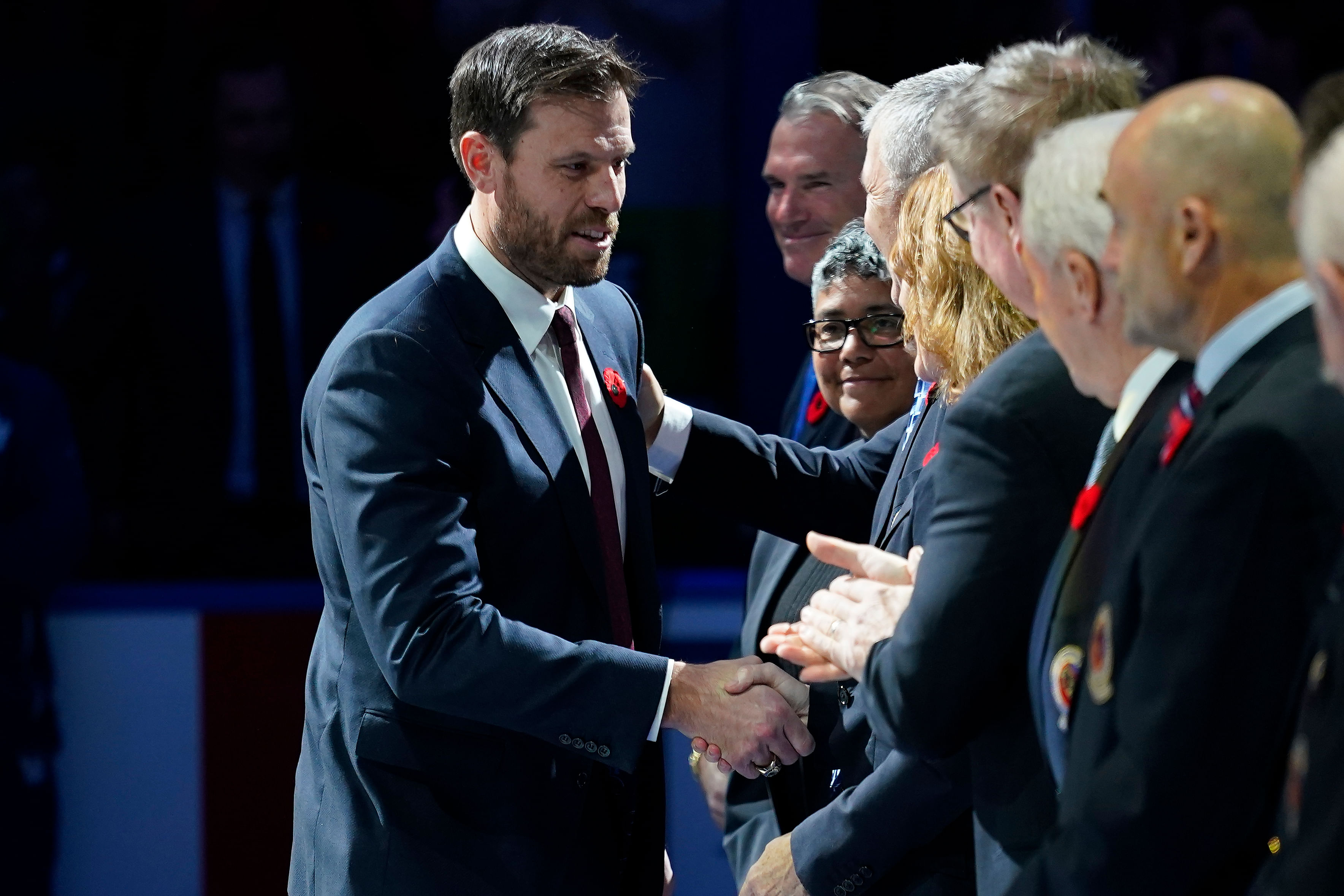 In Photos Roenick, Weber, Datsyuk walk the Hockey Hall of Fame red