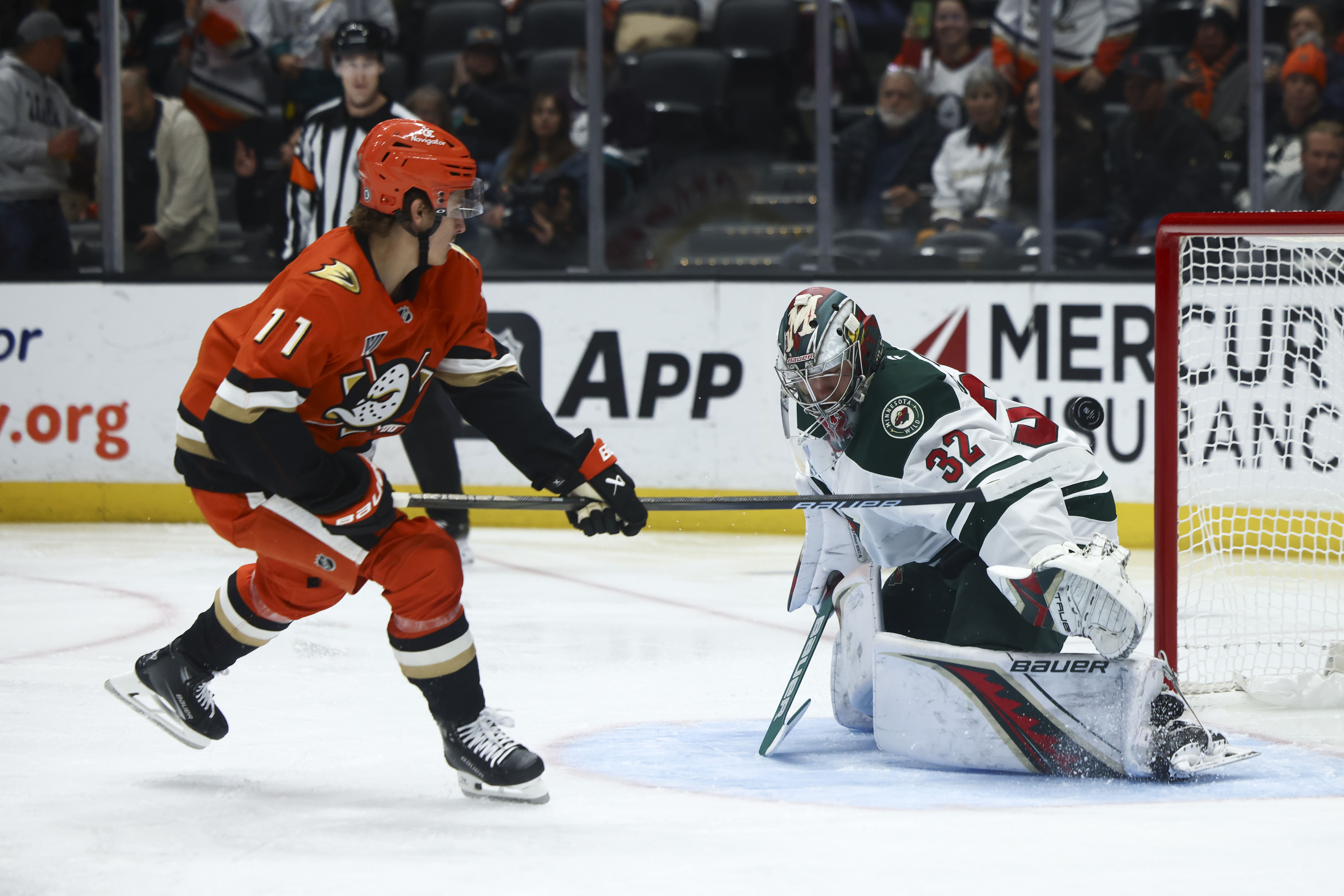 Trevor Zegras scored in the win (Imagn)