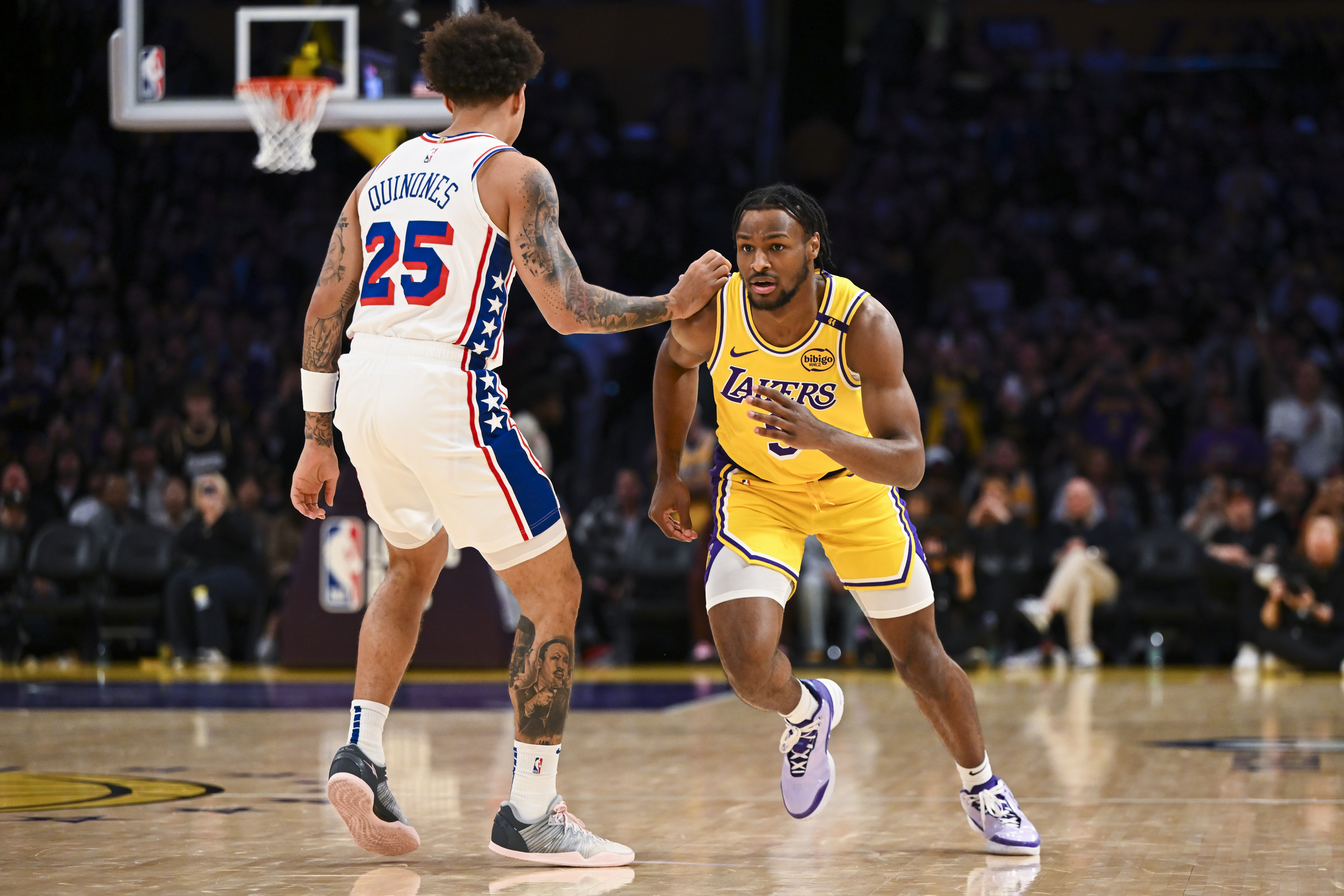 NBA: Philadelphia 76ers at Los Angeles Lakers - Source: Imagn