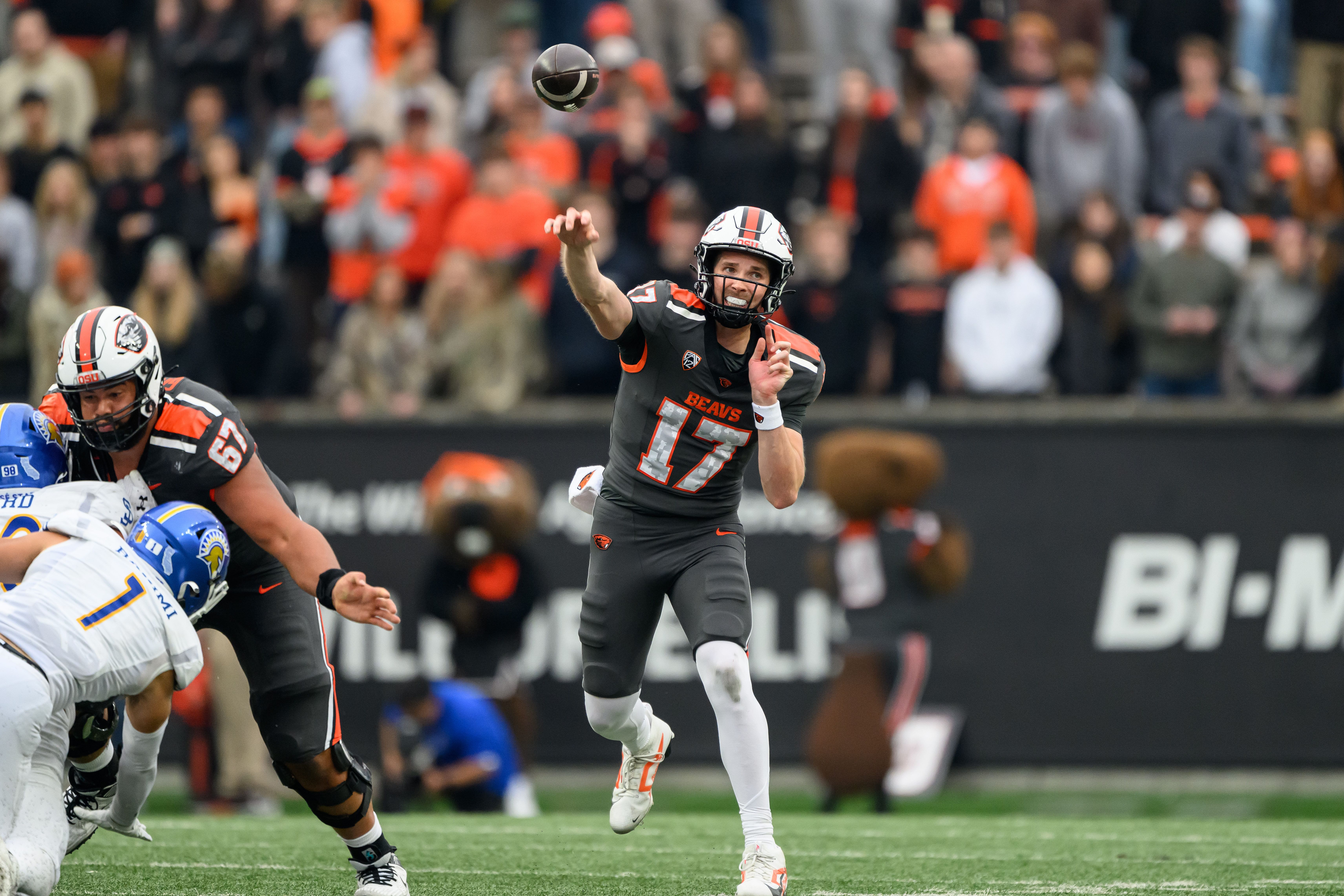 NCAA Football: San Jose State at Oregon State - Source: Imagn