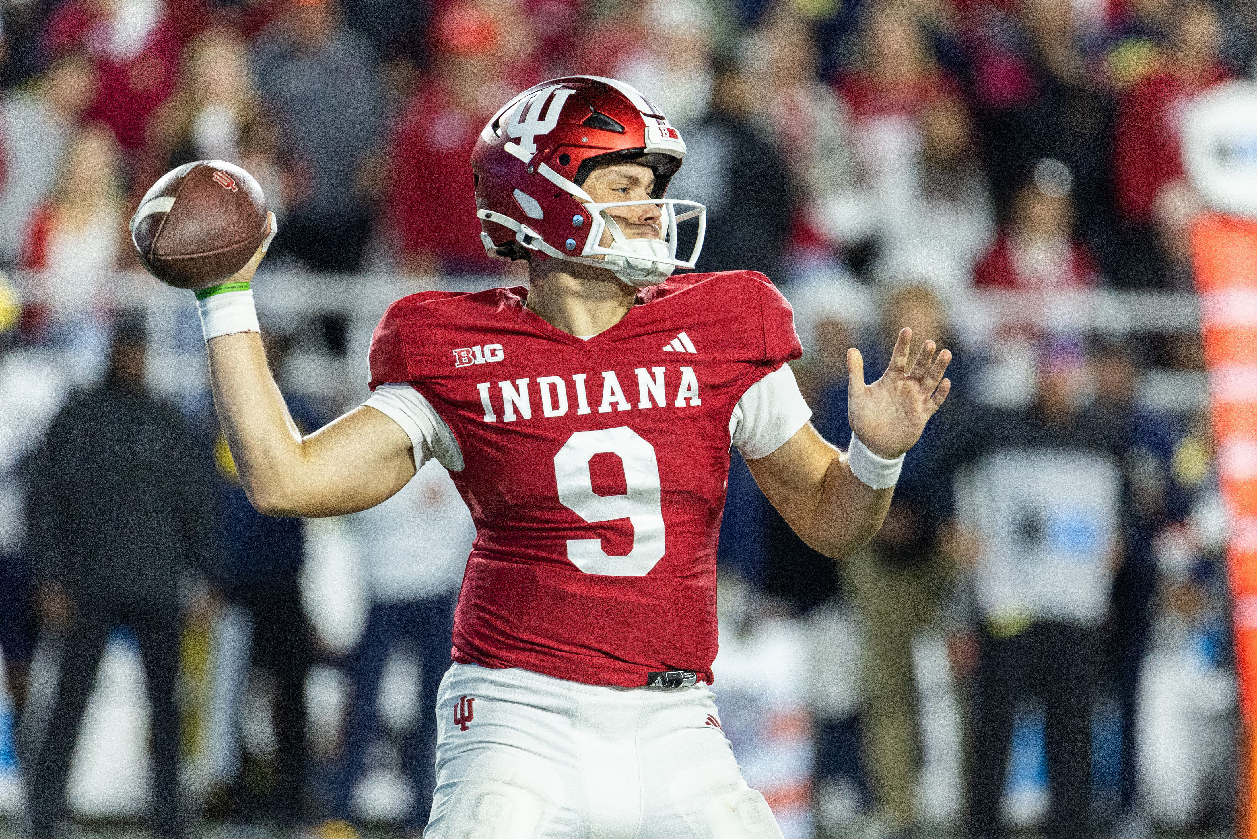 Indiana&#039;s Kurtis Rourke needs a big game against Ohio State. (Photo Credit: IMAGN)