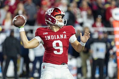 Indiana's Kurtis Rourke needs a big game against Ohio State. (Photo Credit: IMAGN)