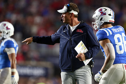 Lane Kiffin's Rebels had a big week in thumping Georgia. (Photo Credit: IMAGN)