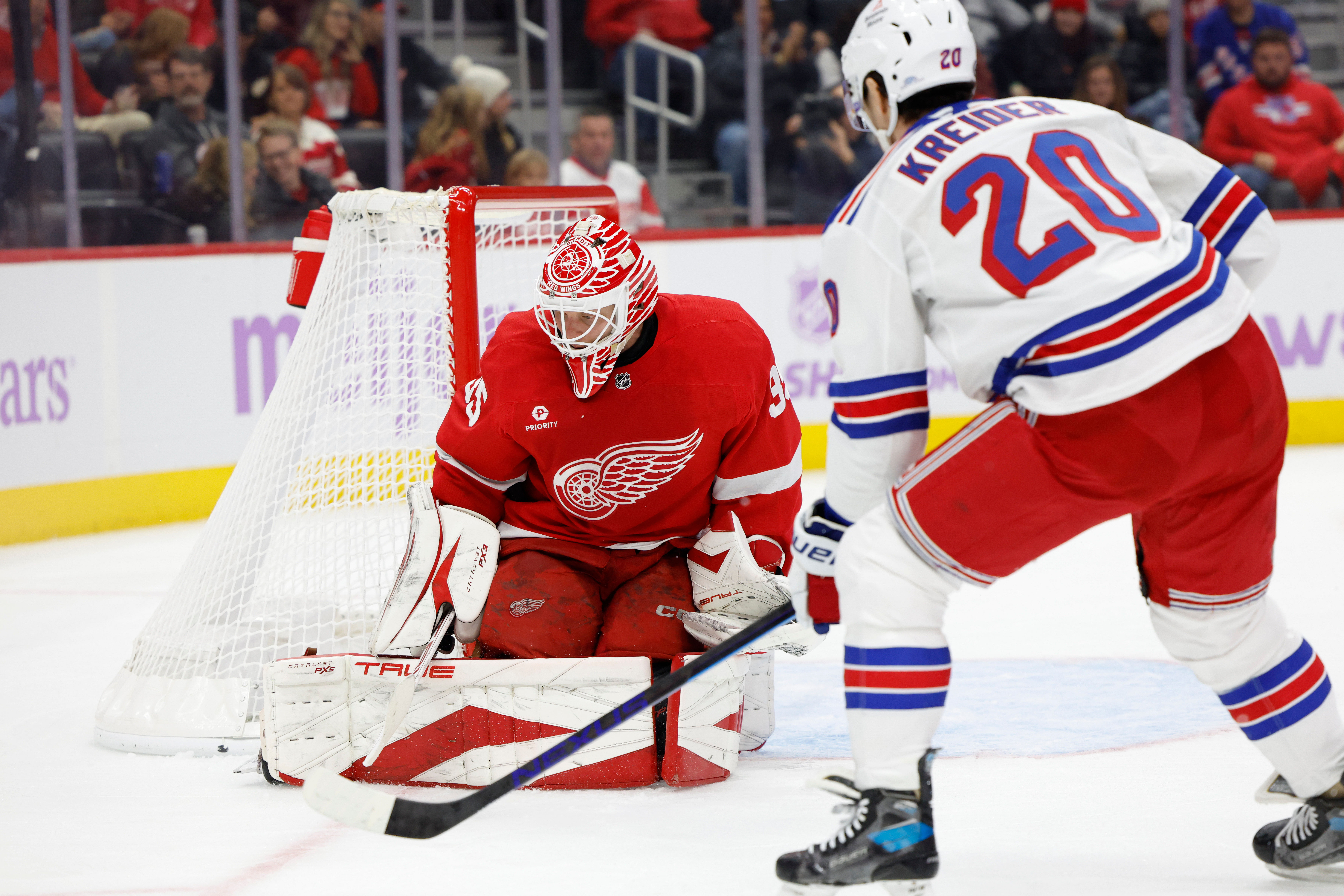 NHL: New York Rangers at Detroit Red Wings - Source: Imagn