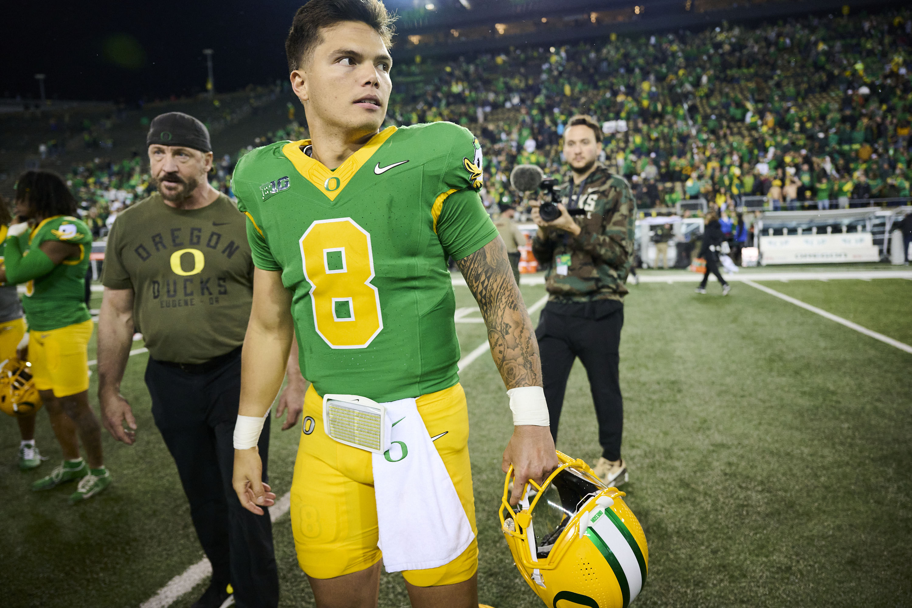 NCAA Football: Oregon QB Dillon Gabriel (Source: IMAGN)