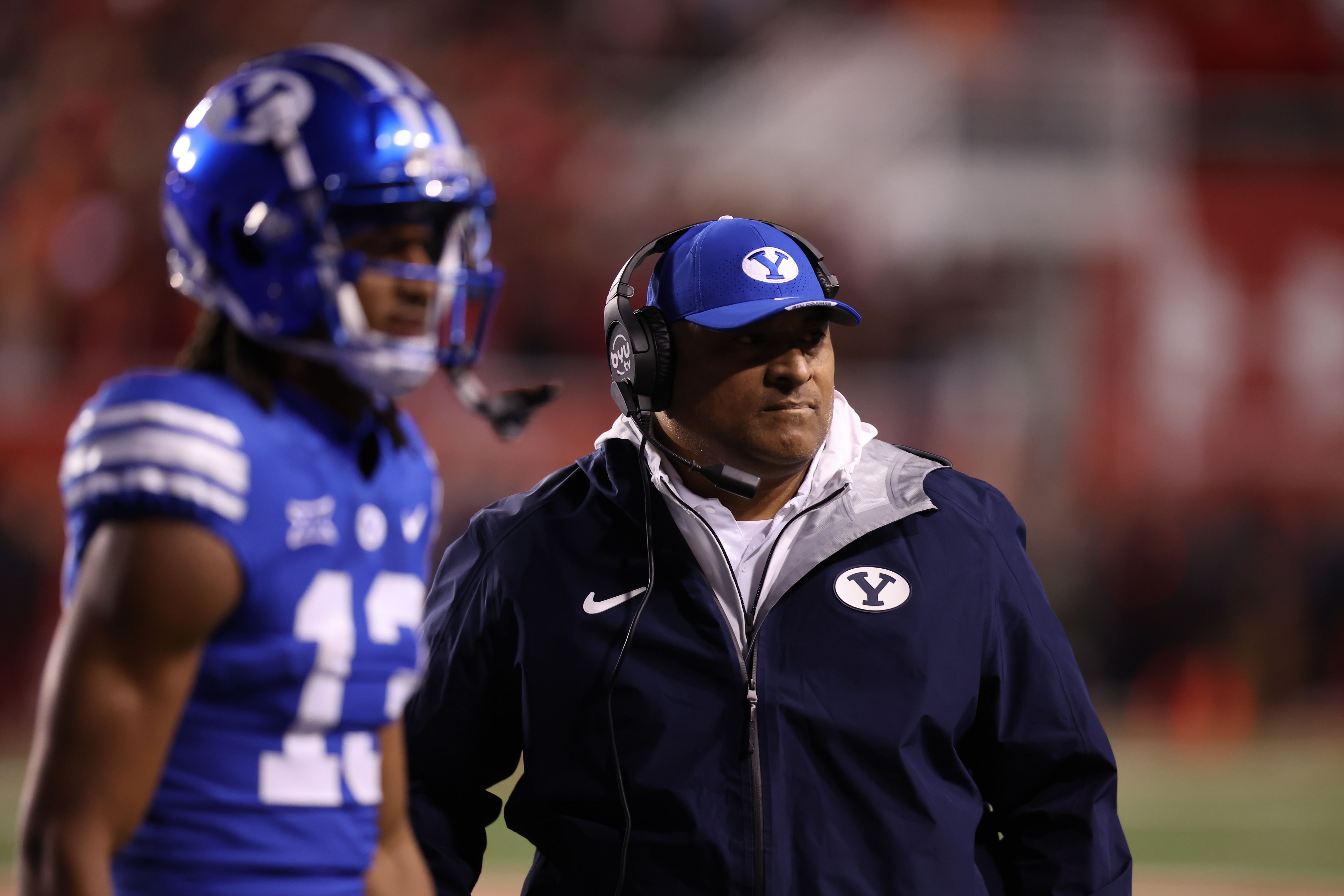 BYU and coach Kalani Sitake continue to shock the college football world. (Photo Credit: IMAGN)