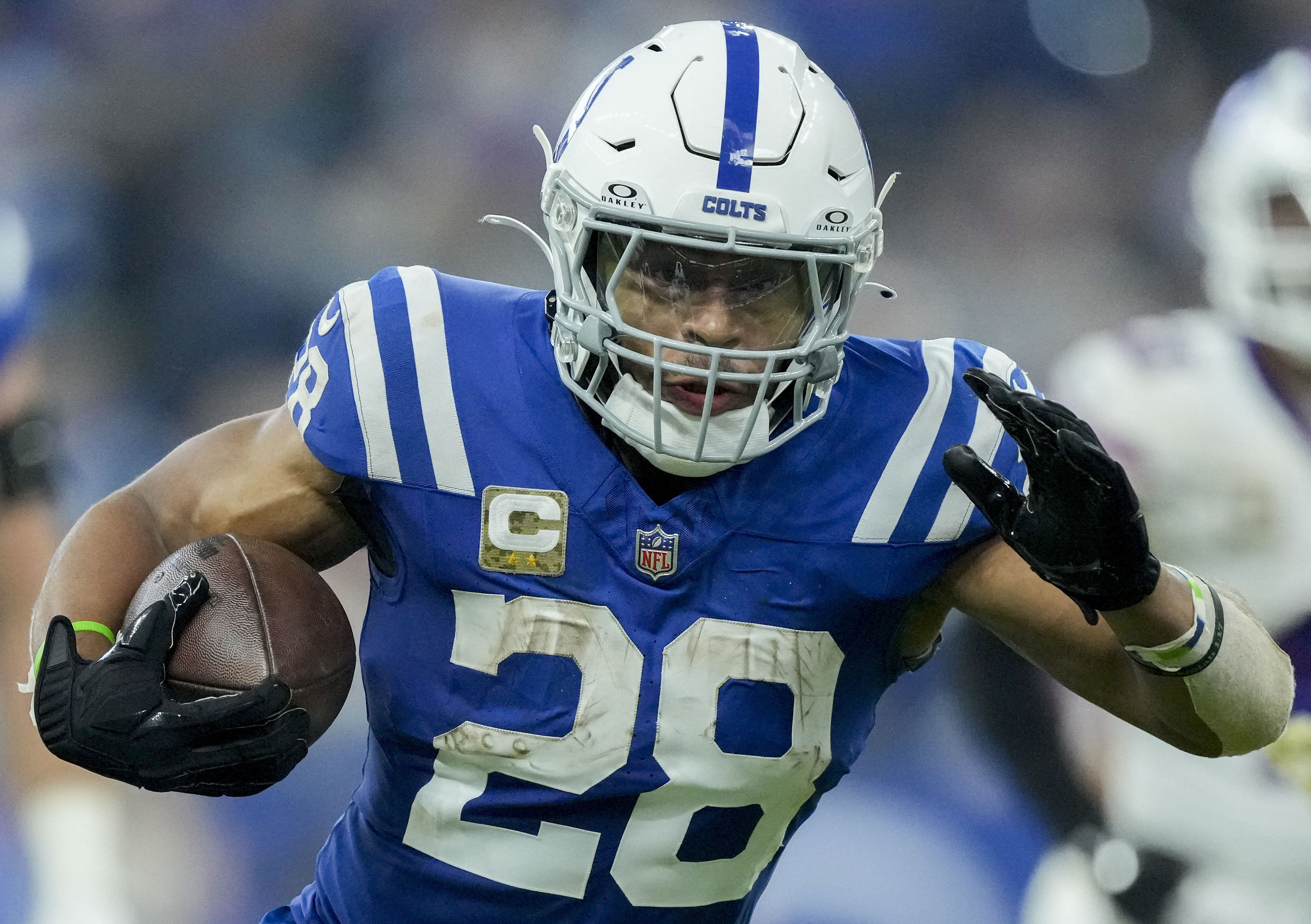 Jonathan Taylor at Buffalo Bills at Indianapolis Colts - Source: Imagn