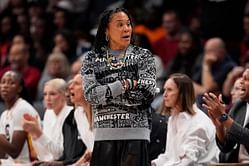 “Will forever be a baddie”: College hoops fans react to Dawn Staley’s street style-inspired outfit for clash against NC State