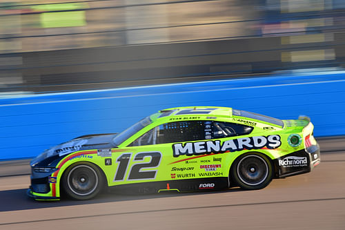 Ryan Blaney drives the No. 12 Ford for Team Penske - (Source: Imagn)