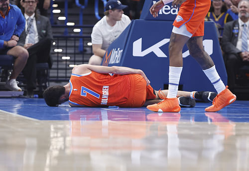 OKC Thunder rising star big man Chet Holmgren (Image Credit: Alonzo Adams-Imagn Images)