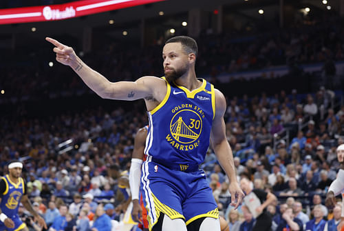 Steph Curry leads Warriors to 8th win of the season, hands Thunder 2nd loss. (Photo: IMANG)