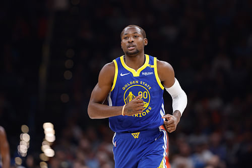 Golden State Warriors forward Jonathan Kuminga (Image Credit: Alonzo Adams-Imagn Images)