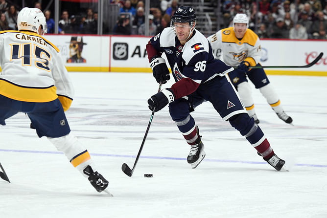 Avs' Mikko Rantanen makes his thoughts on the 2-minute boarding penalty call extremely clear