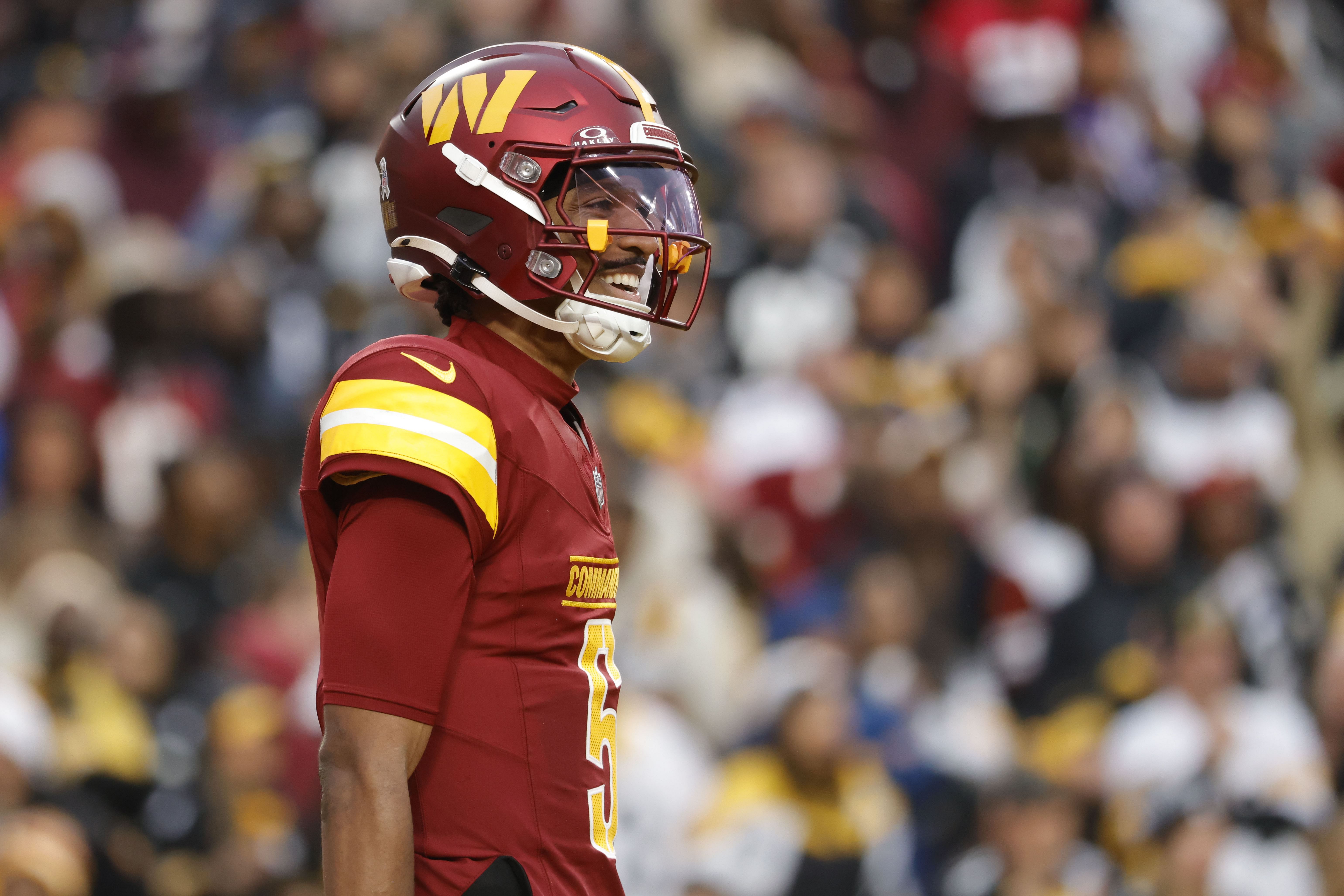 NFL: Washington Commanders QB Jayden Daniels - Source: Imagn