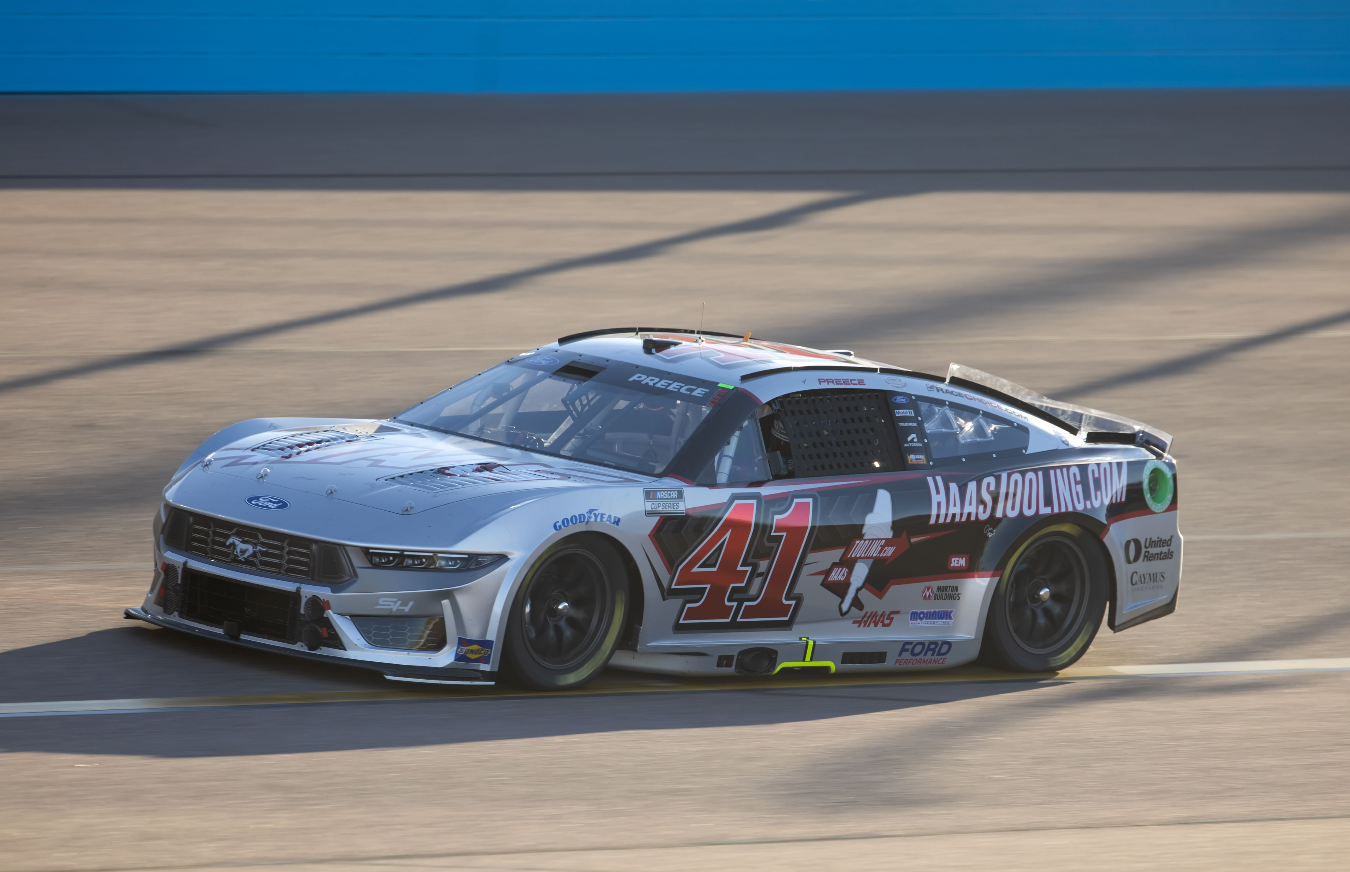 NASCAR Cup Series driver Ryan Preece (41) during practice for the NASCAR Championship race at Phoenix Raceway. Mandatory (Credit: Imagn Images)