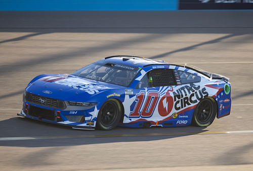 Noah Gragson drove the No. 10 Stewart-Haas Racing Ford - Source: Imagn