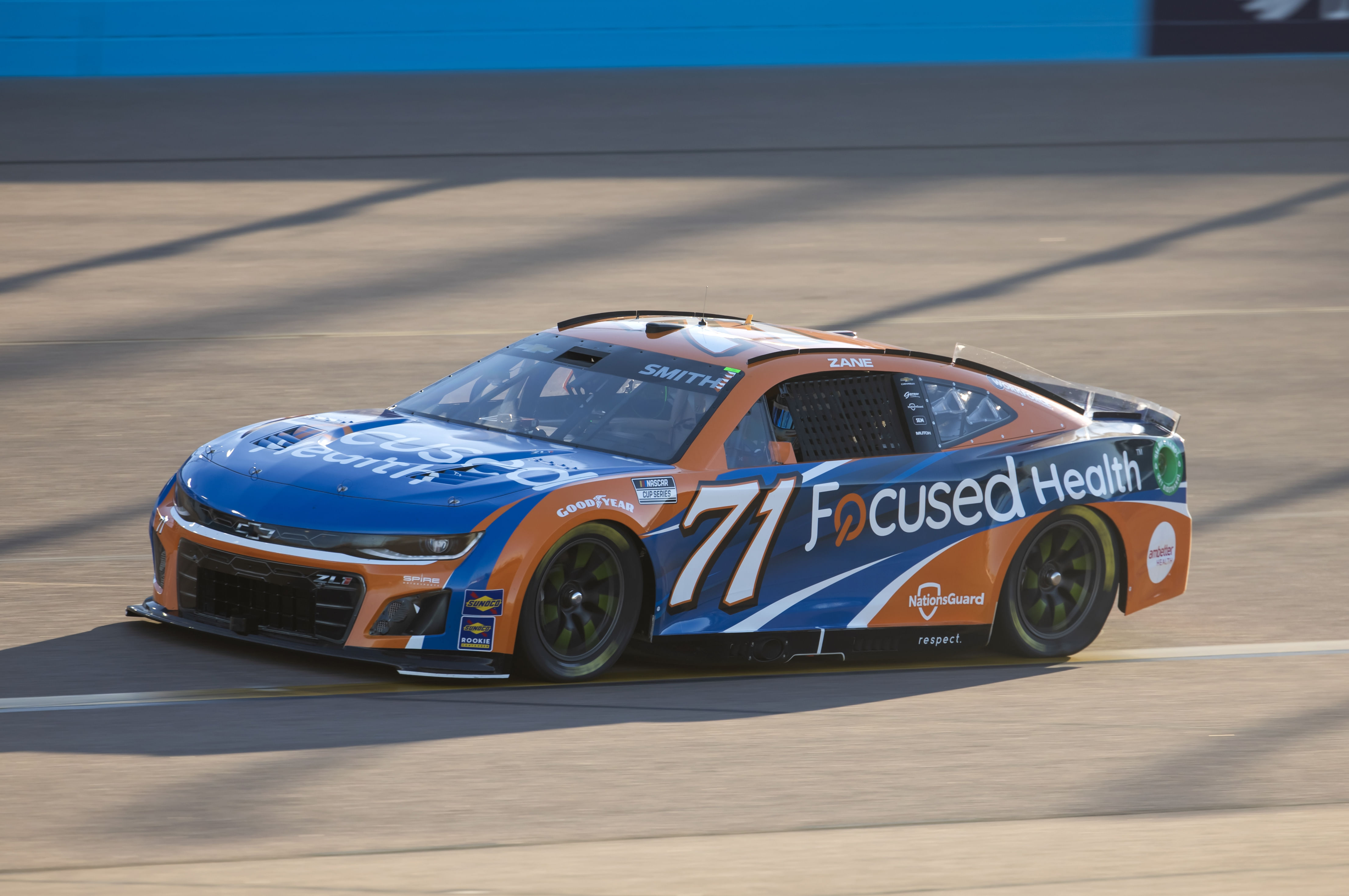 Zane Smith (71) during practice for the NASCAR Championship race at Phoenix Raceway. Mandatory Credit: Mark J. Rebilas-Imagn Images