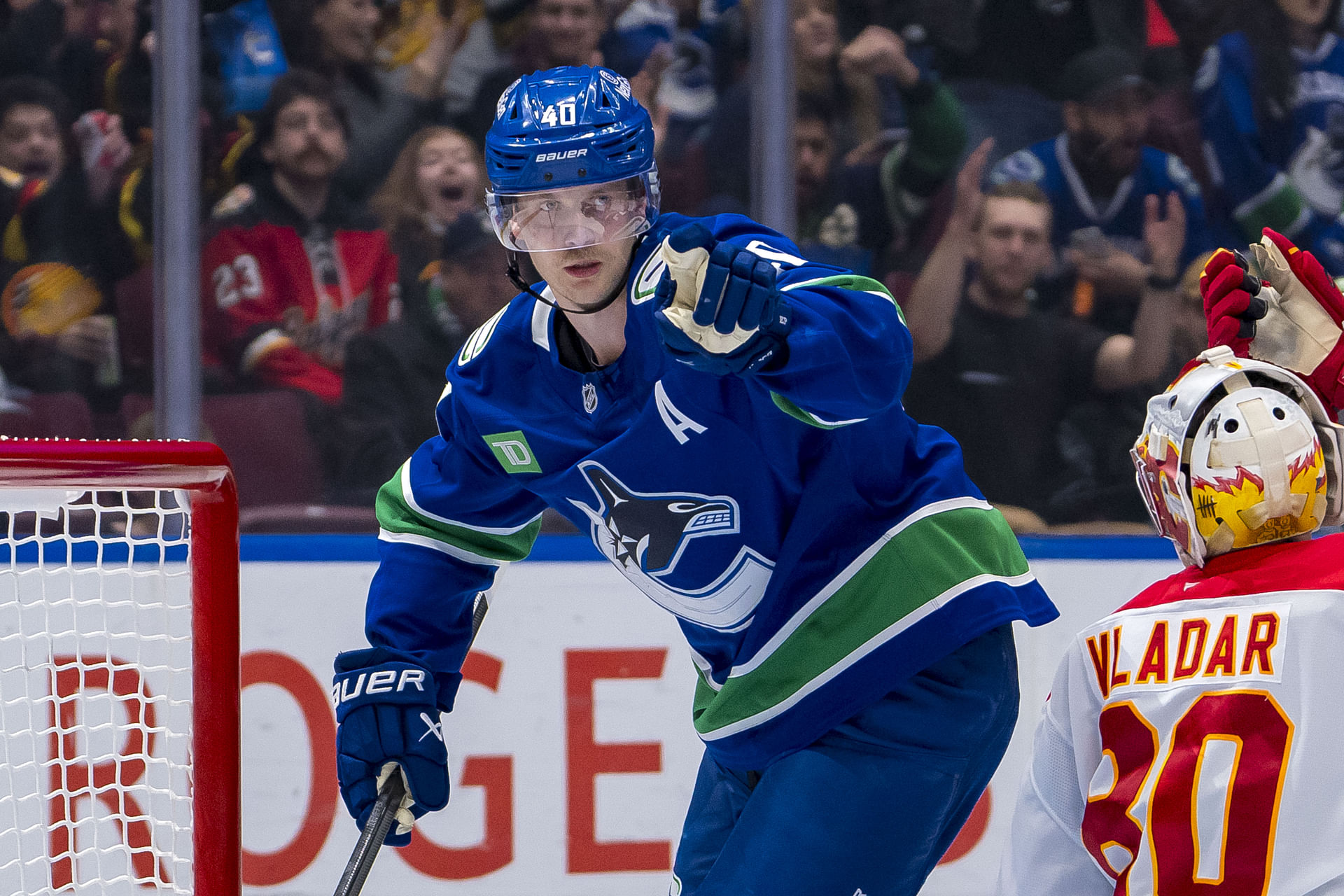 NHL: Calgary Flames at Vancouver Canucks - Source: Imagn