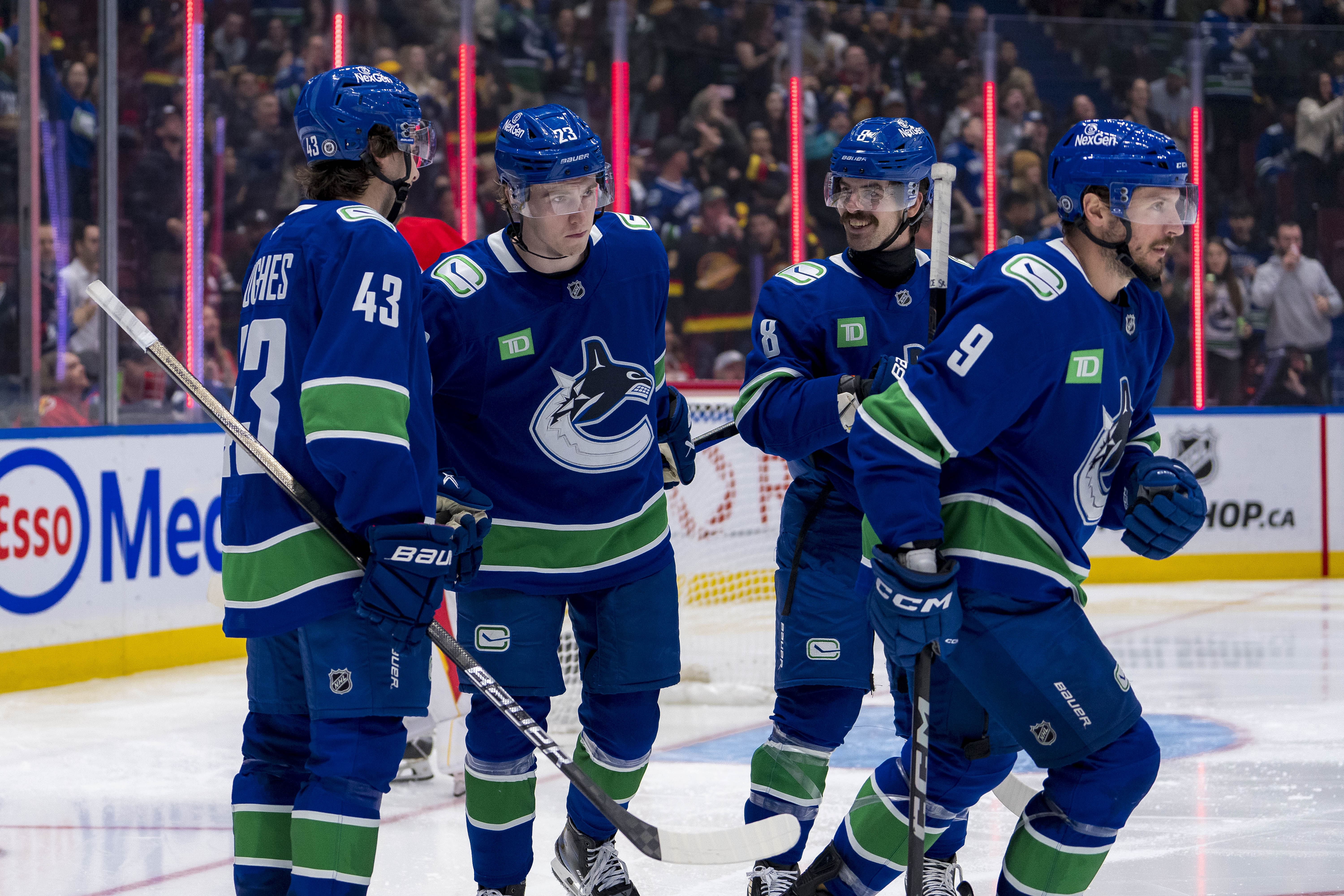 NHL: Calgary Flames at Vancouver Canucks - Source: Imagn