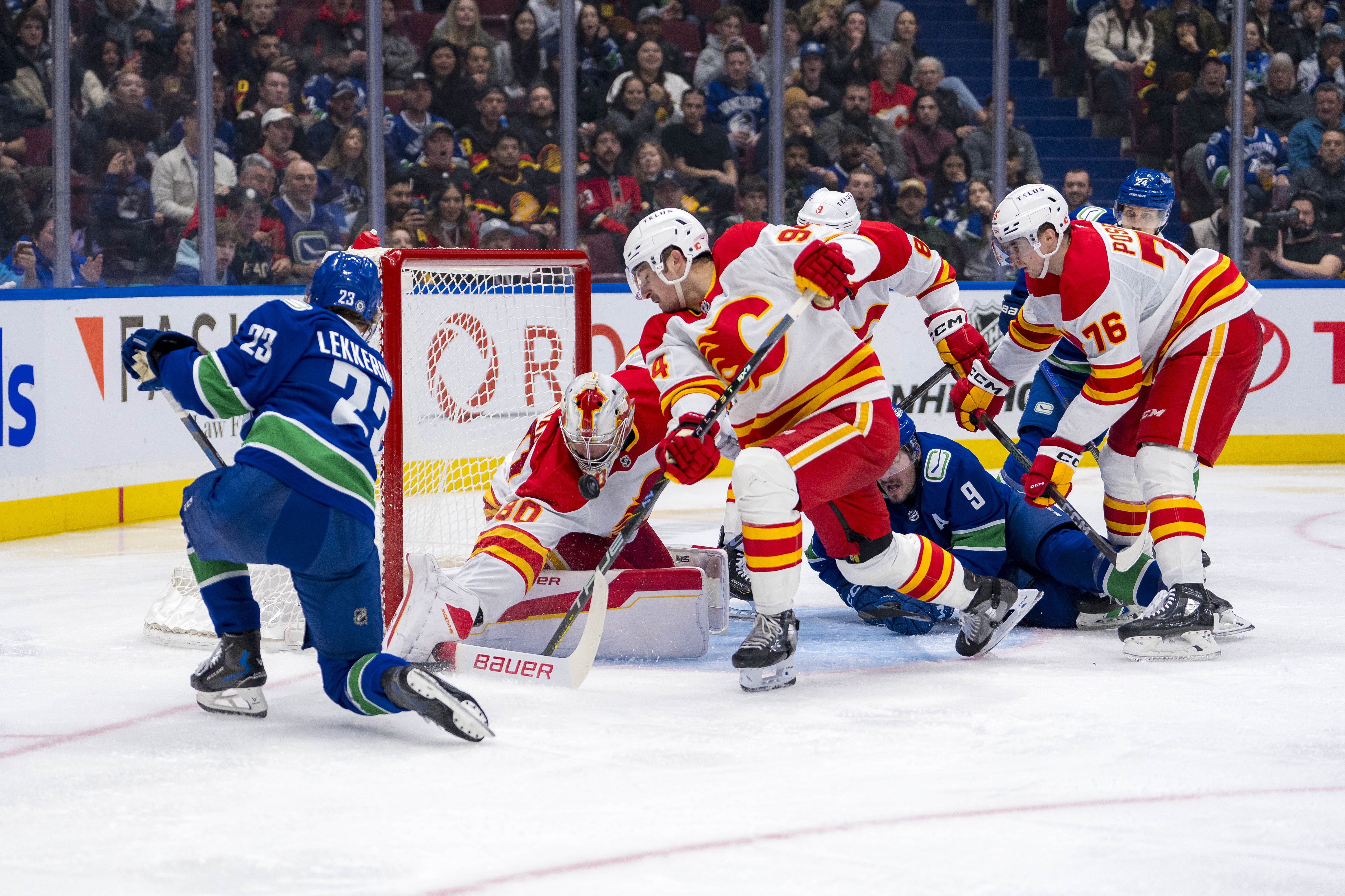 NHL: Calgary Flames at Vancouver Canucks - Source: Imagn