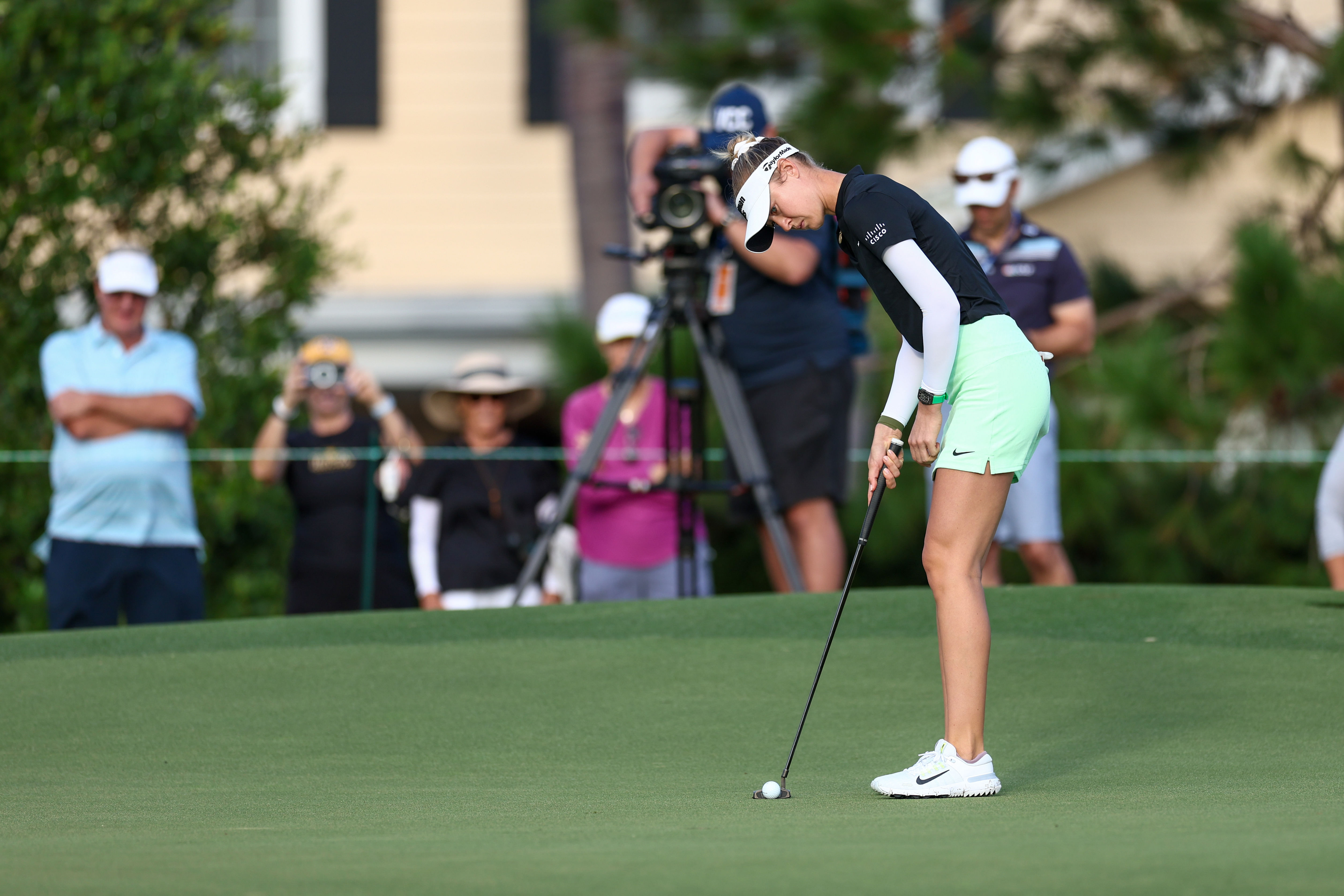 Nelly Korda at The ANNIKA driven by Gainbridge at Pelican - Source: Imagn